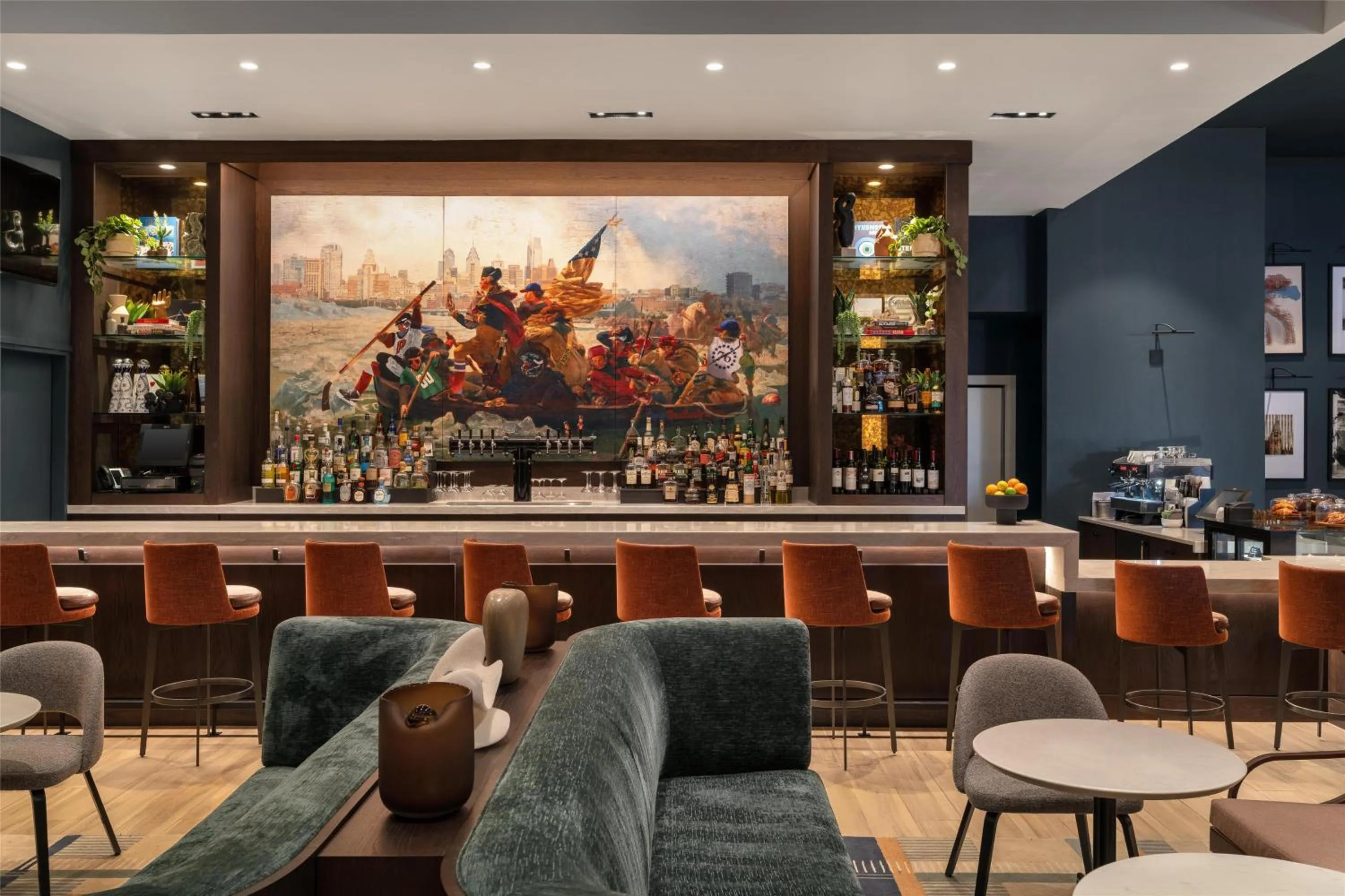 Lounge or bar in Hilton Philadelphia City Avenue