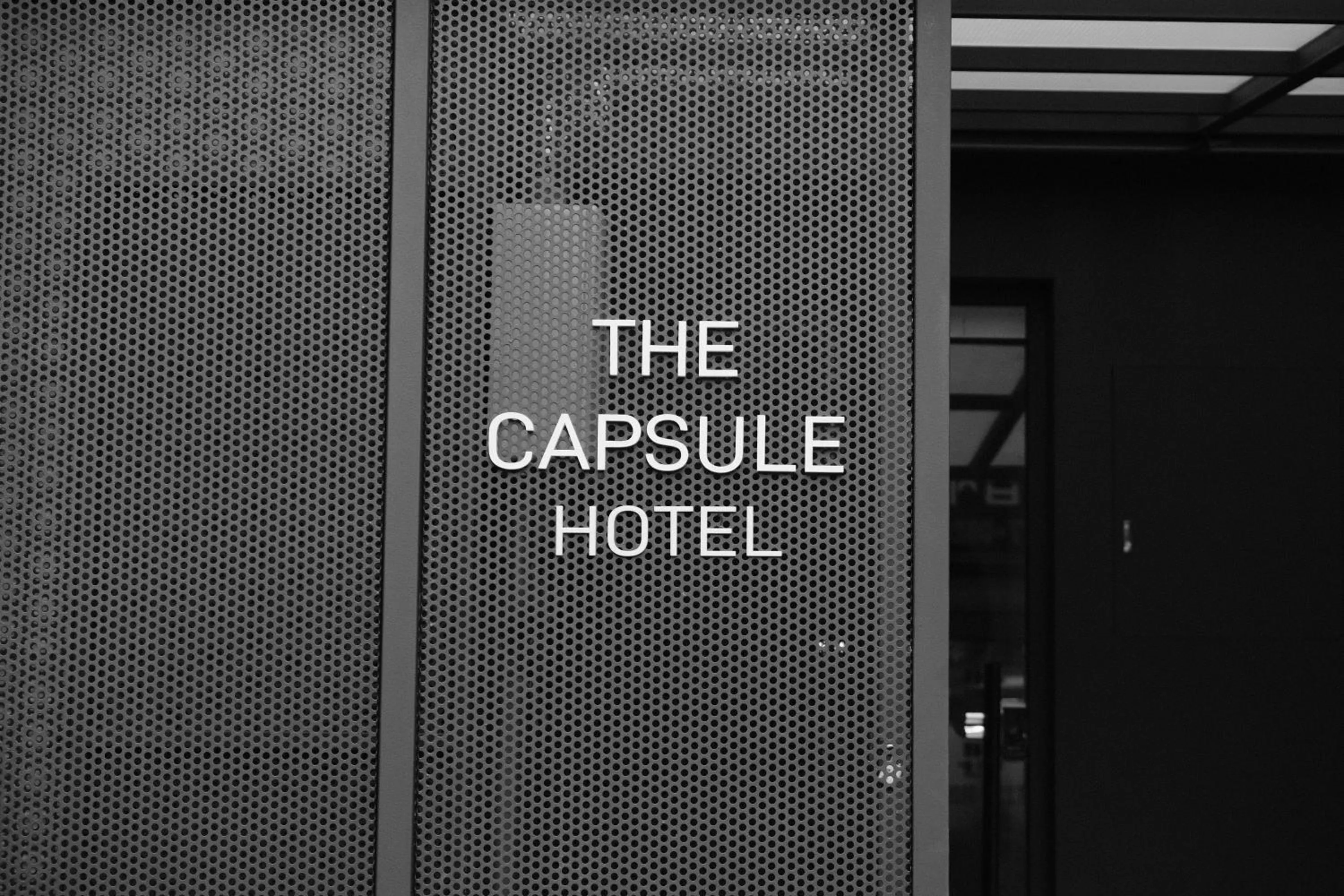 Facade/entrance in THE CAPSULE Myeongdong