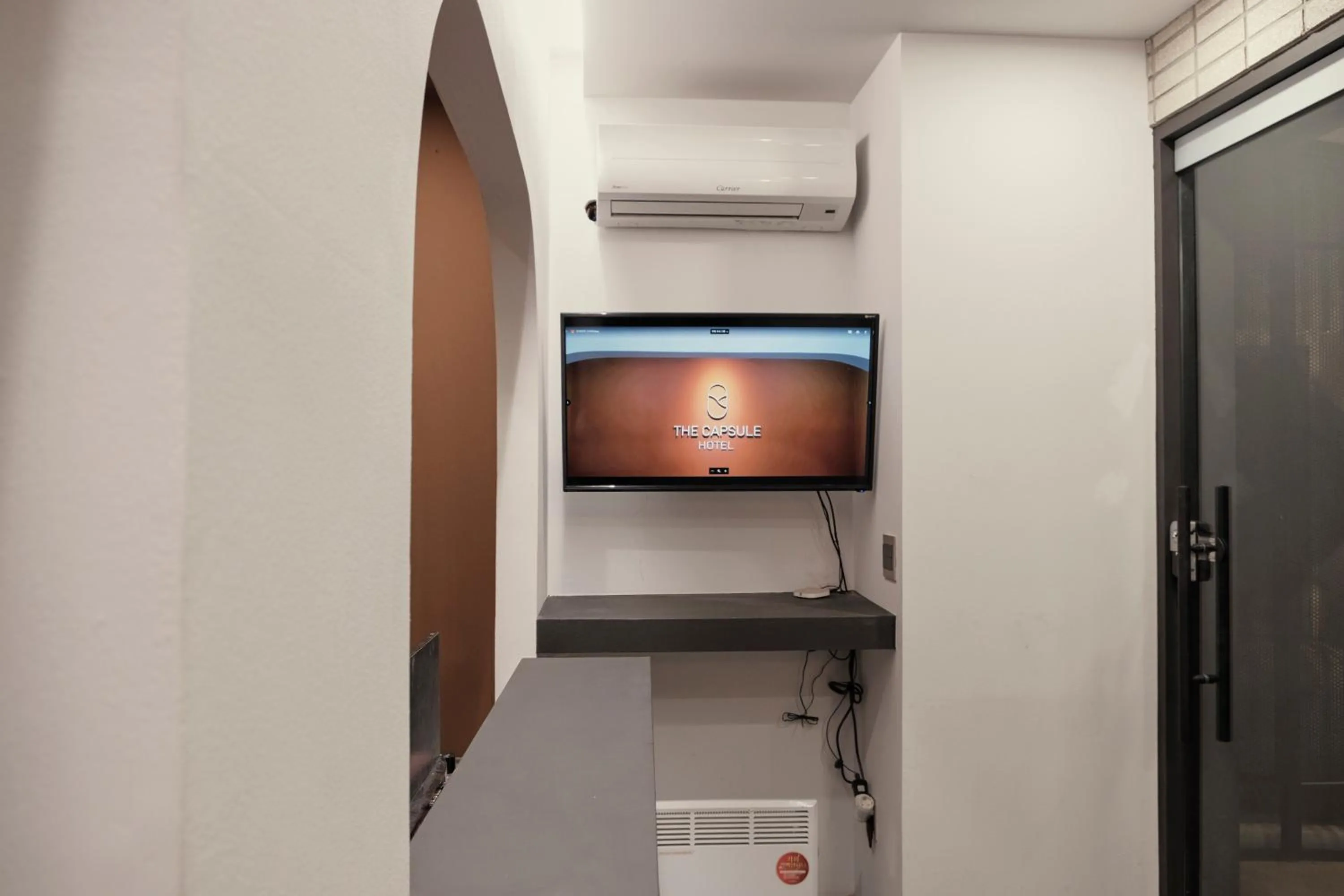 Lobby or reception in THE CAPSULE Myeongdong