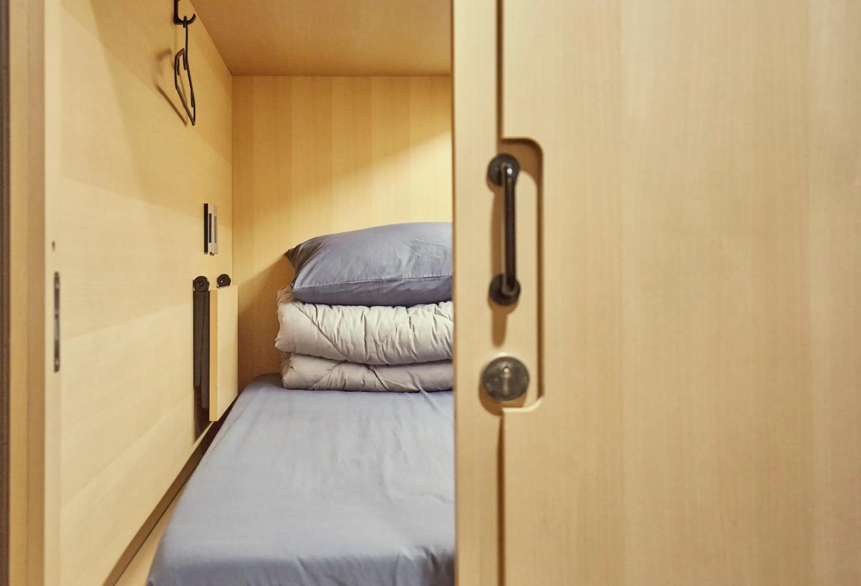 Bedroom, Bed in THE CAPSULE Myeongdong