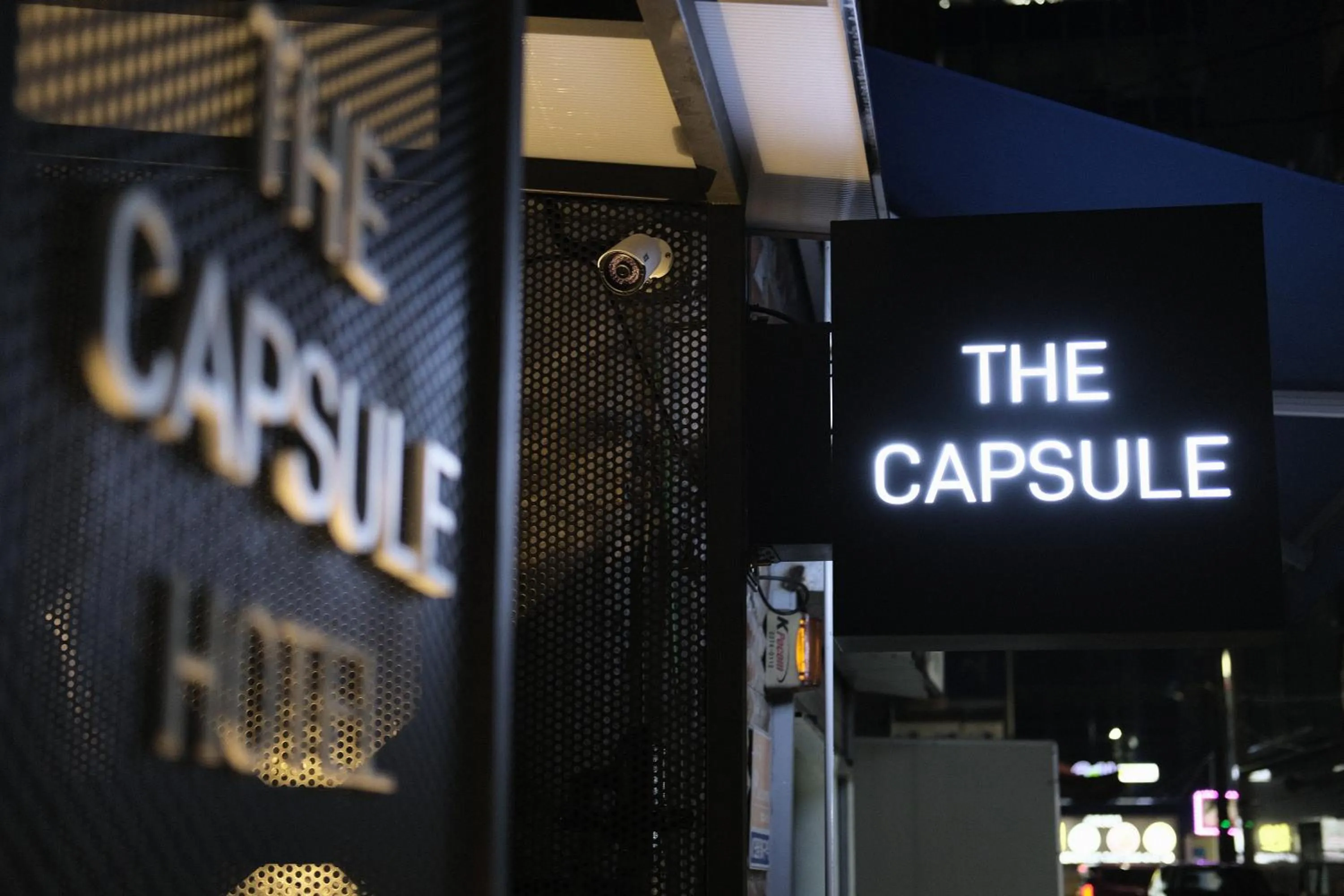 Facade/entrance in THE CAPSULE Myeongdong