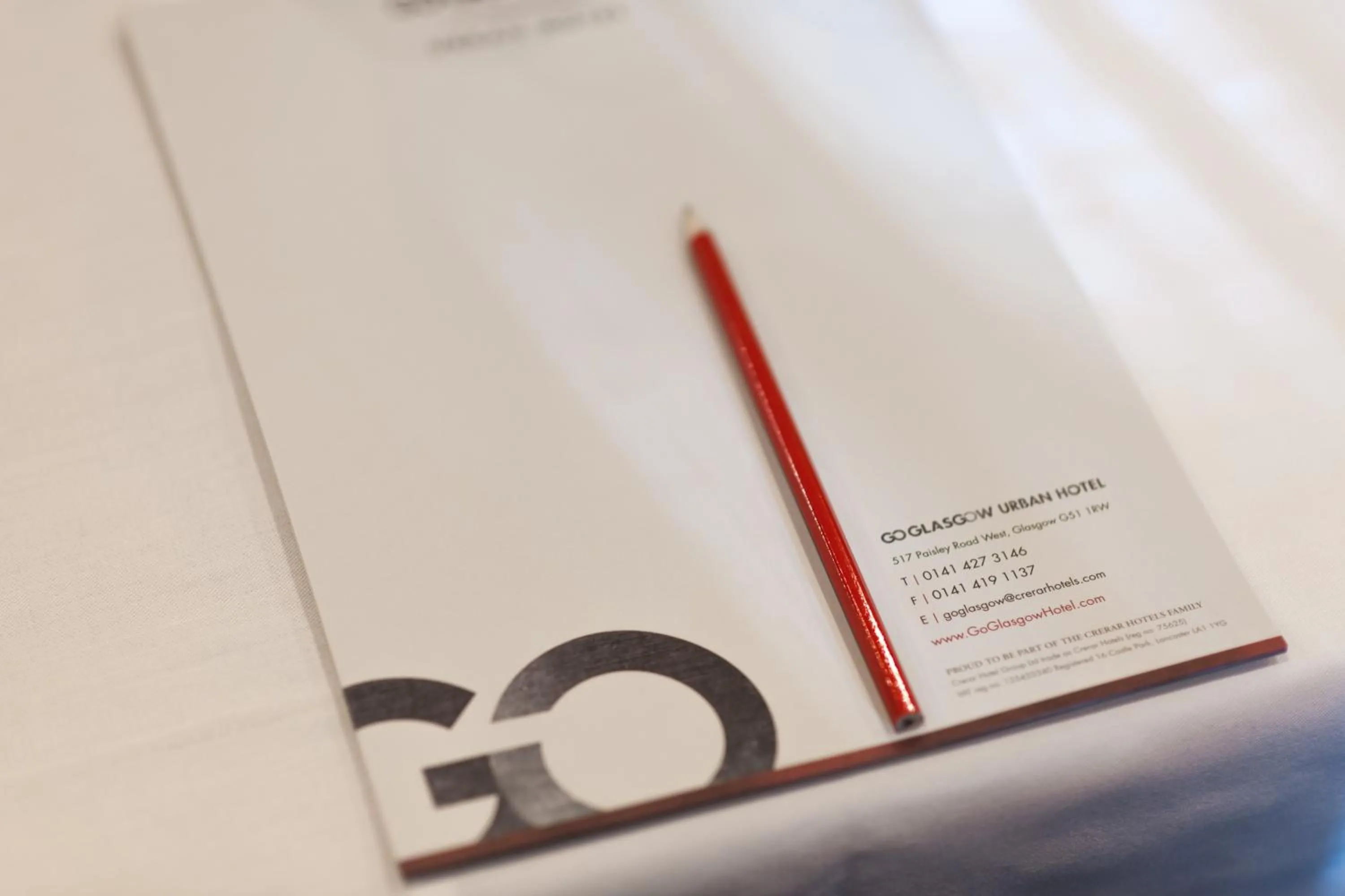 Meeting/conference room in Glasgow West Hotel by Compass Hospitality