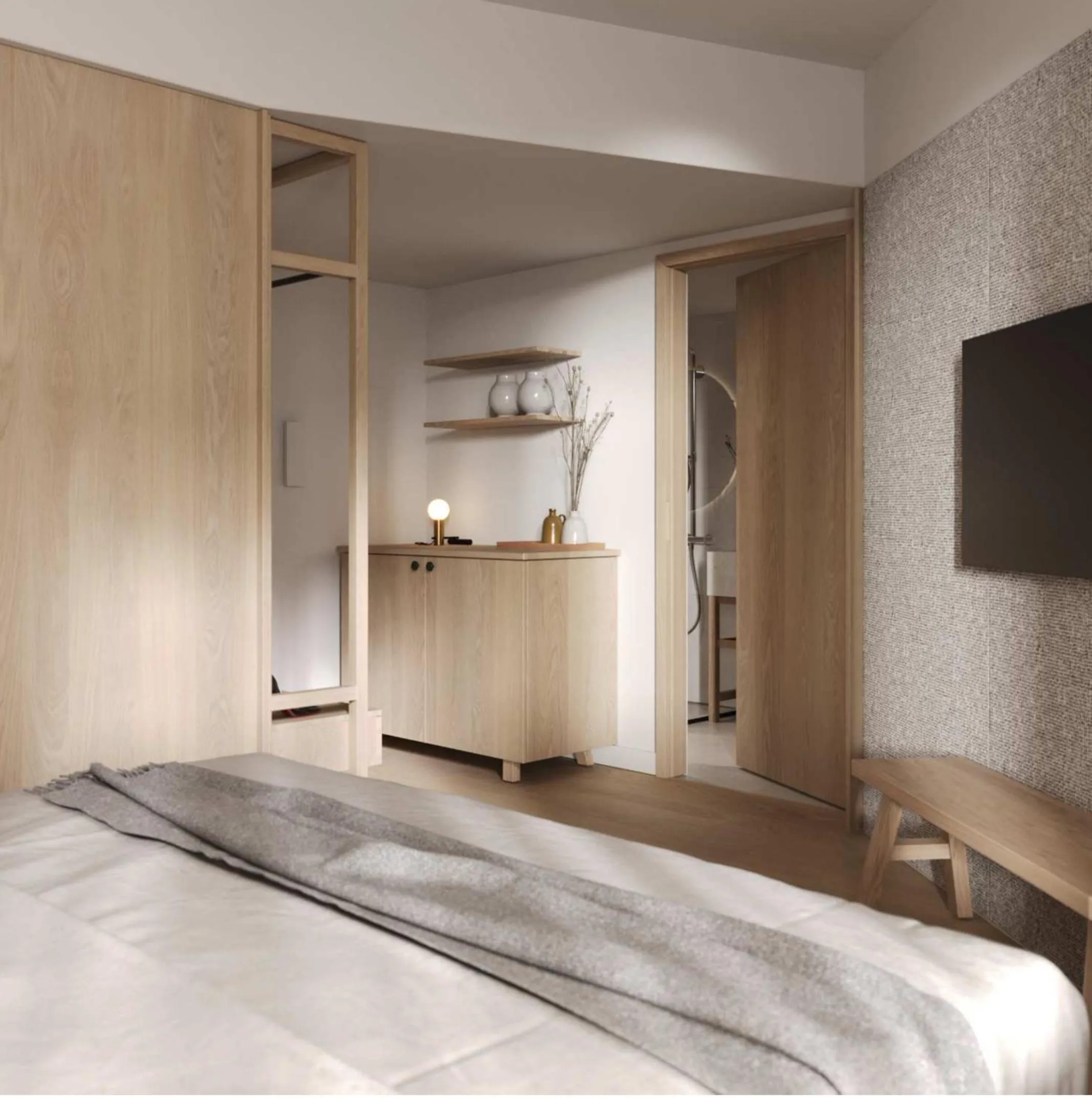 Bedroom, Bed in Safestay Vienna Margaretenviertel