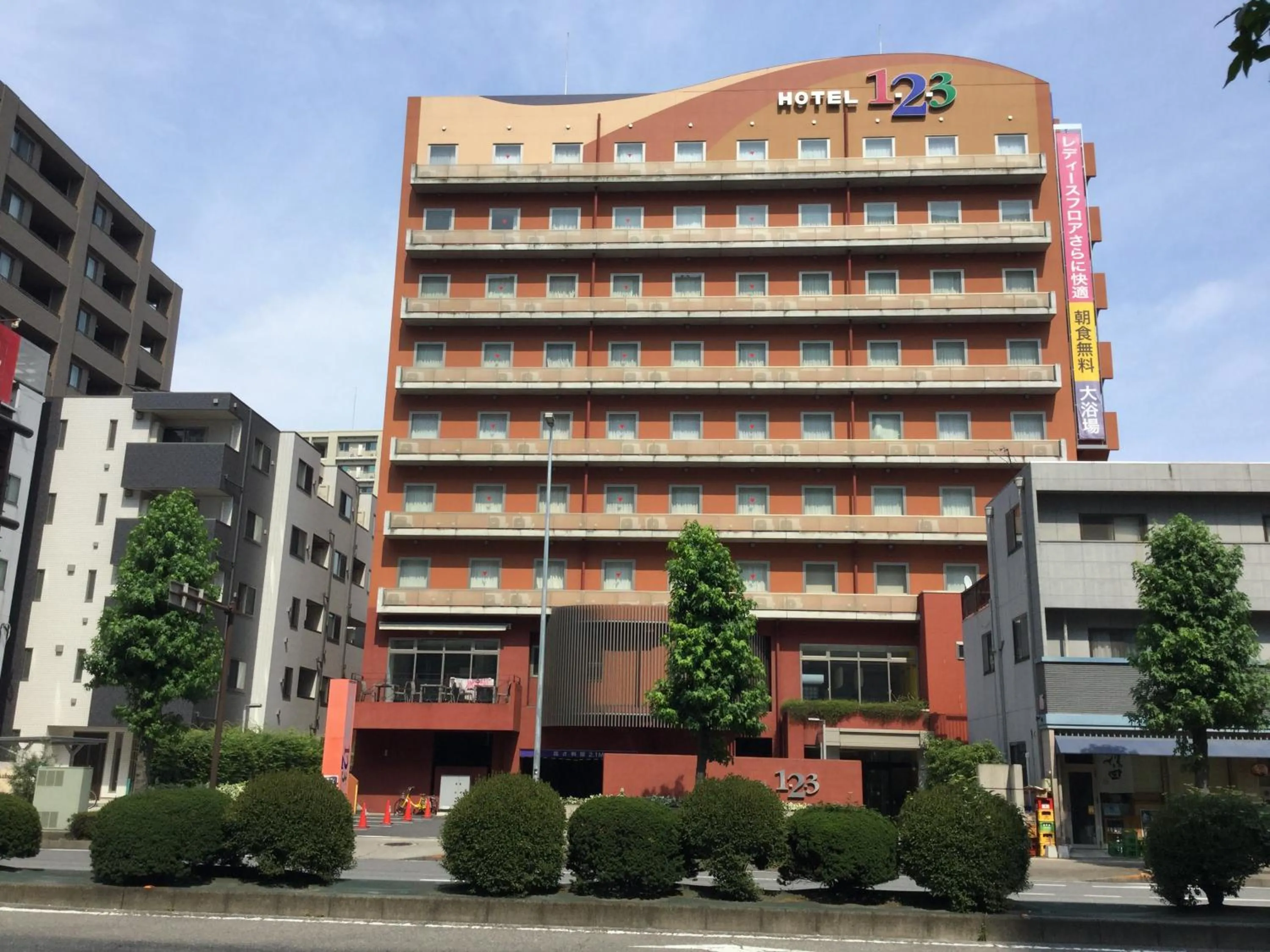 Property building in Hotel 1-2-3 Takasaki