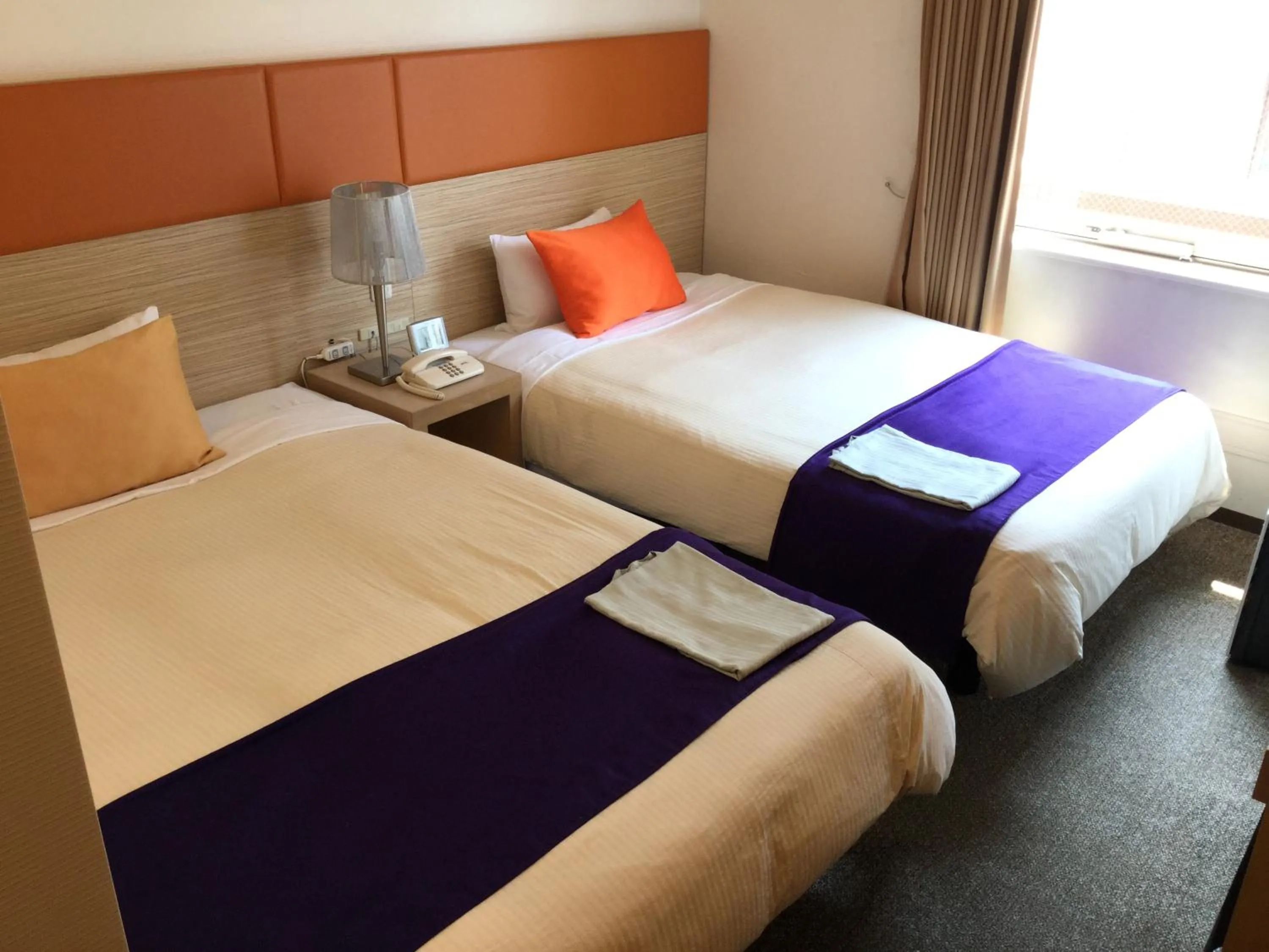 Photo of the whole room, Bed in Hotel 1-2-3 Takasaki