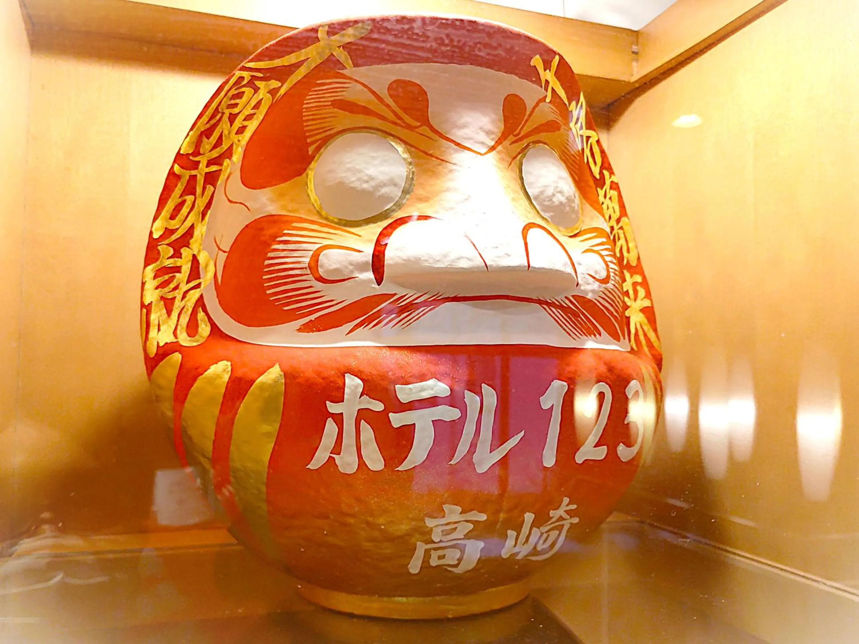 Decorative detail in Hotel 1-2-3 Takasaki