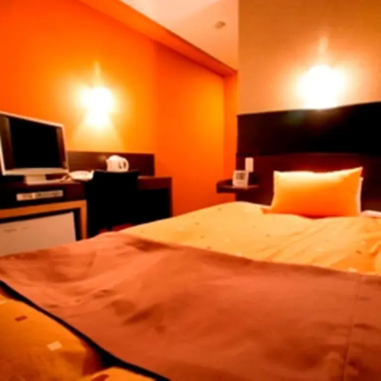 Photo of the whole room, Bed in Hotel 1-2-3 Takasaki Photo of the whole room, Bed in Hotel 1-2-3 Takasaki