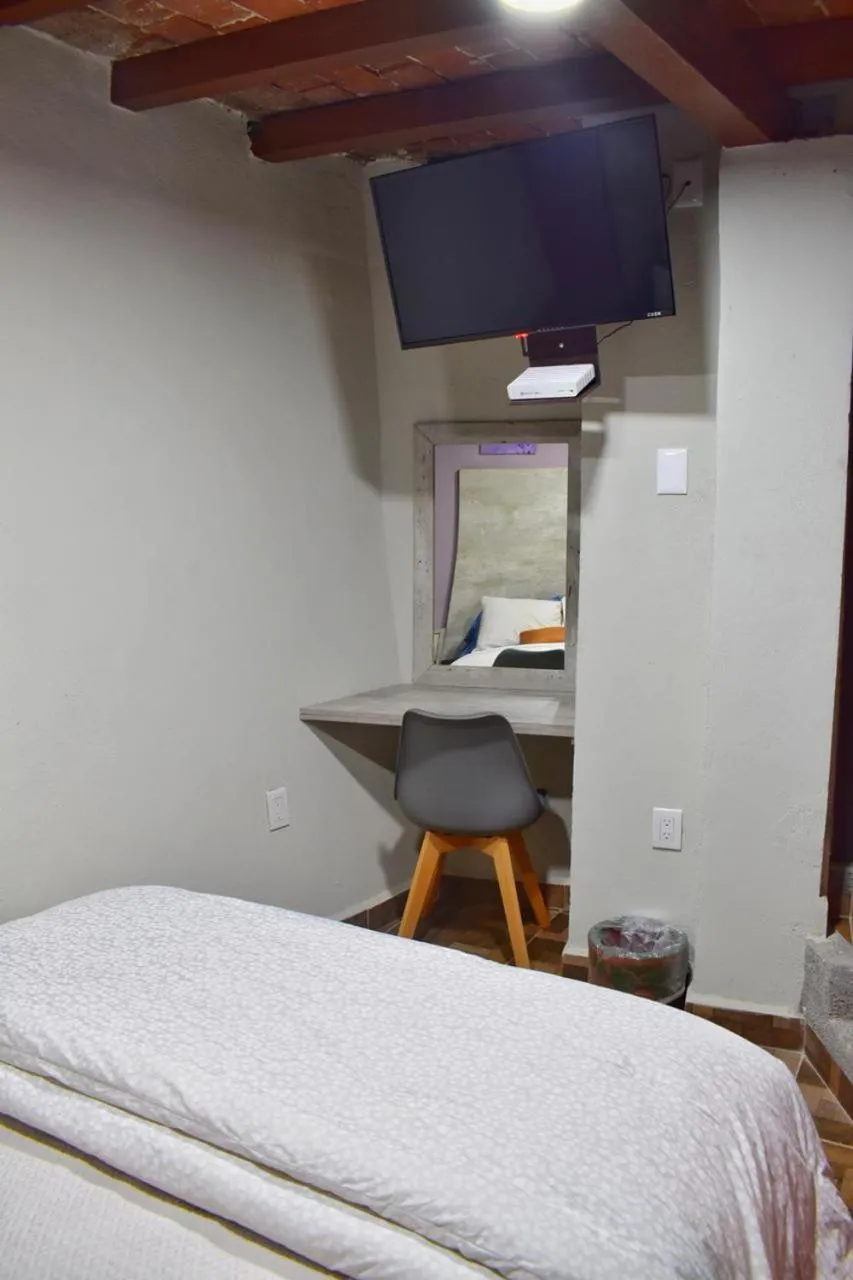 Photo of the whole room, Bed in Hotel Corazón Mexicano