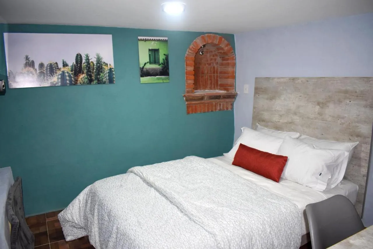 Photo of the whole room, Bed in Hotel Corazón Mexicano