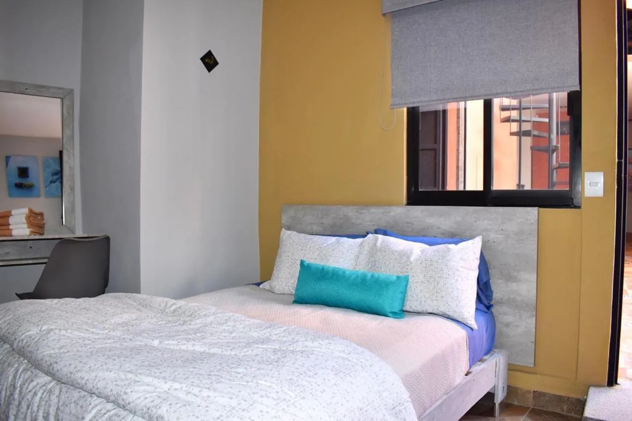 Photo of the whole room, Bed in Hotel Corazón Mexicano