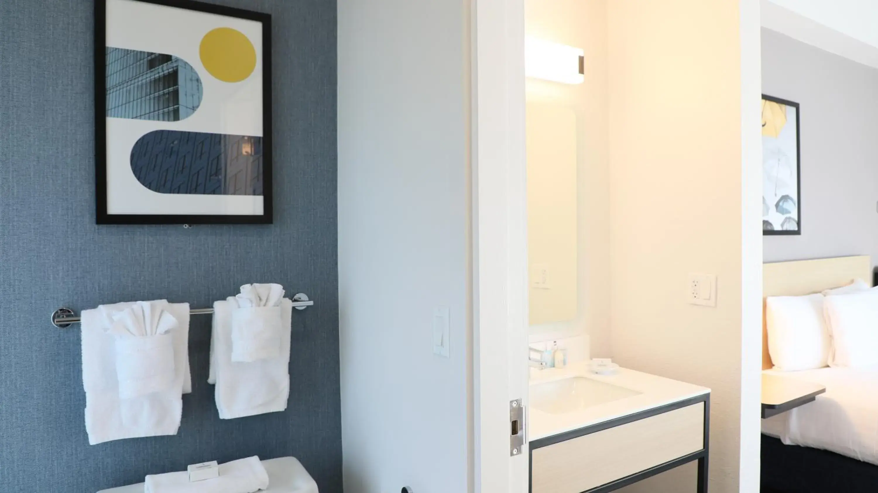 Bed in Hotel Vue Bed in Hotel Vue