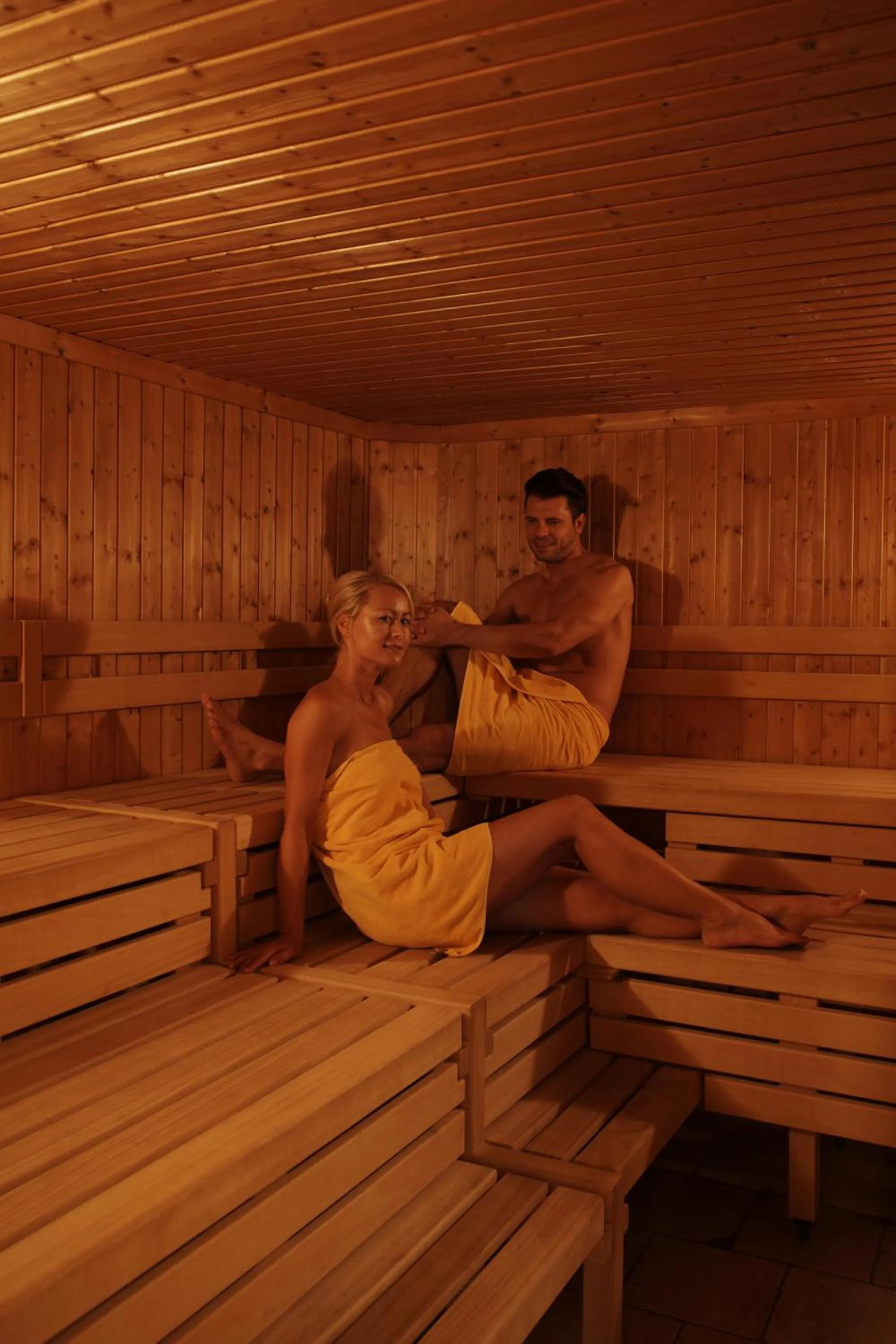 Spa and wellness centre/facilities in Hotel Der Tharerwirt