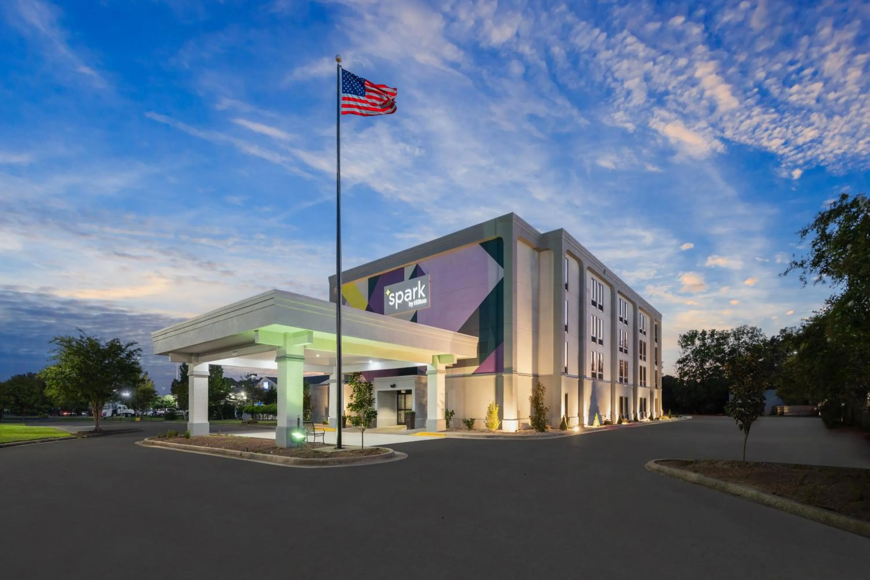 Property building in Spark by Hilton Decatur