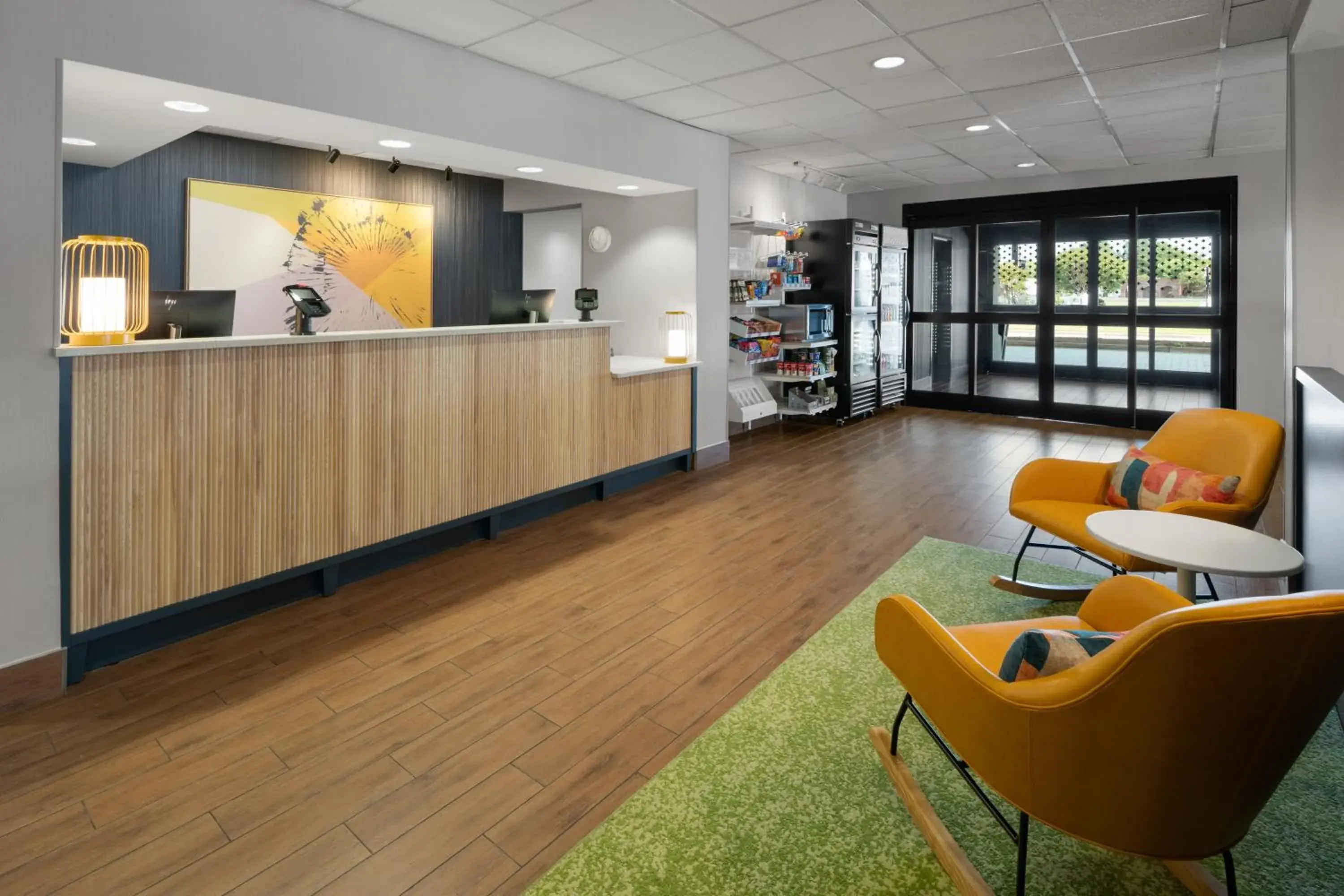 Lobby or reception in Spark by Hilton Decatur Lobby or reception in Spark by Hilton Decatur