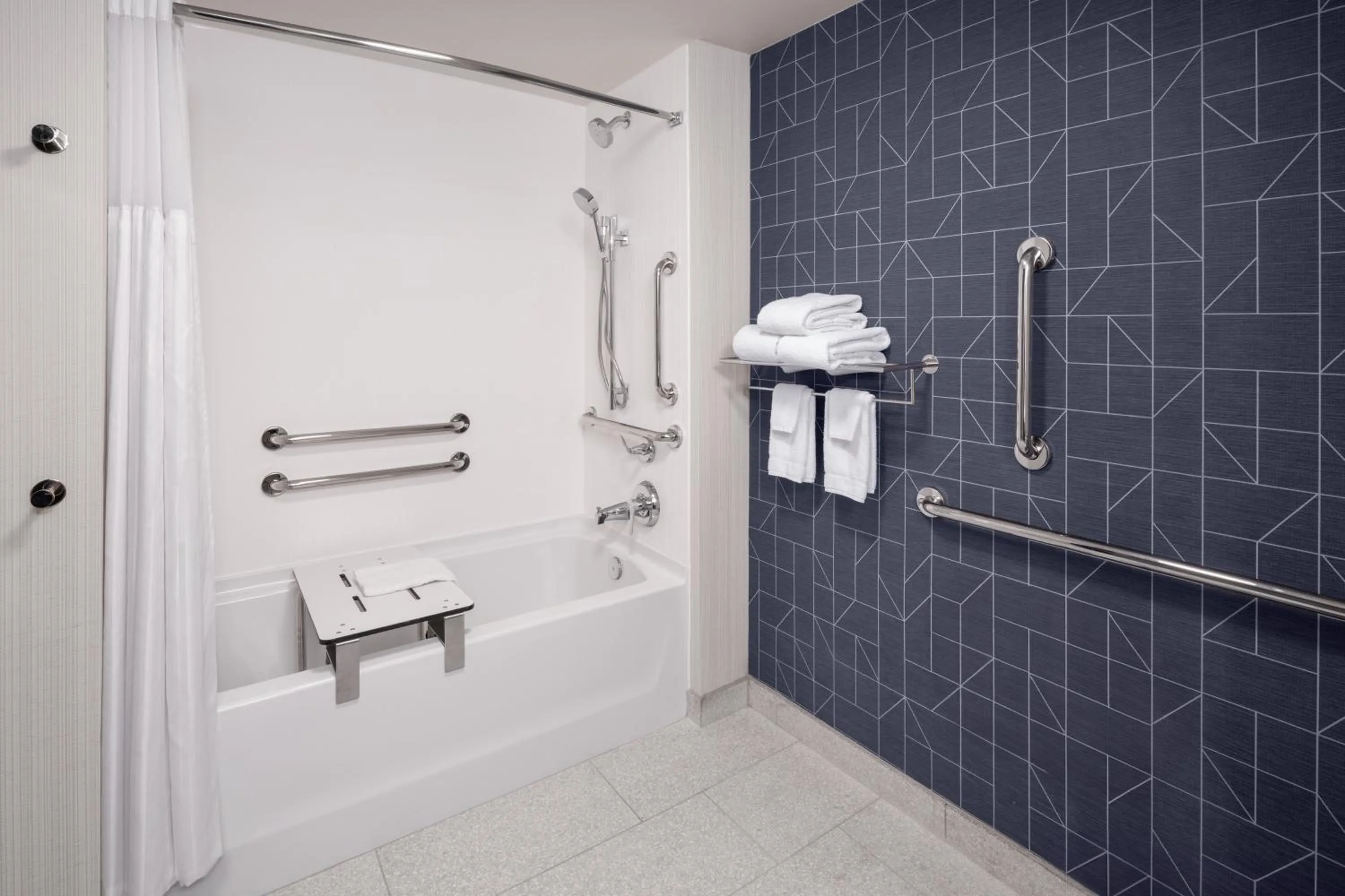 Shower in Spark by Hilton Decatur