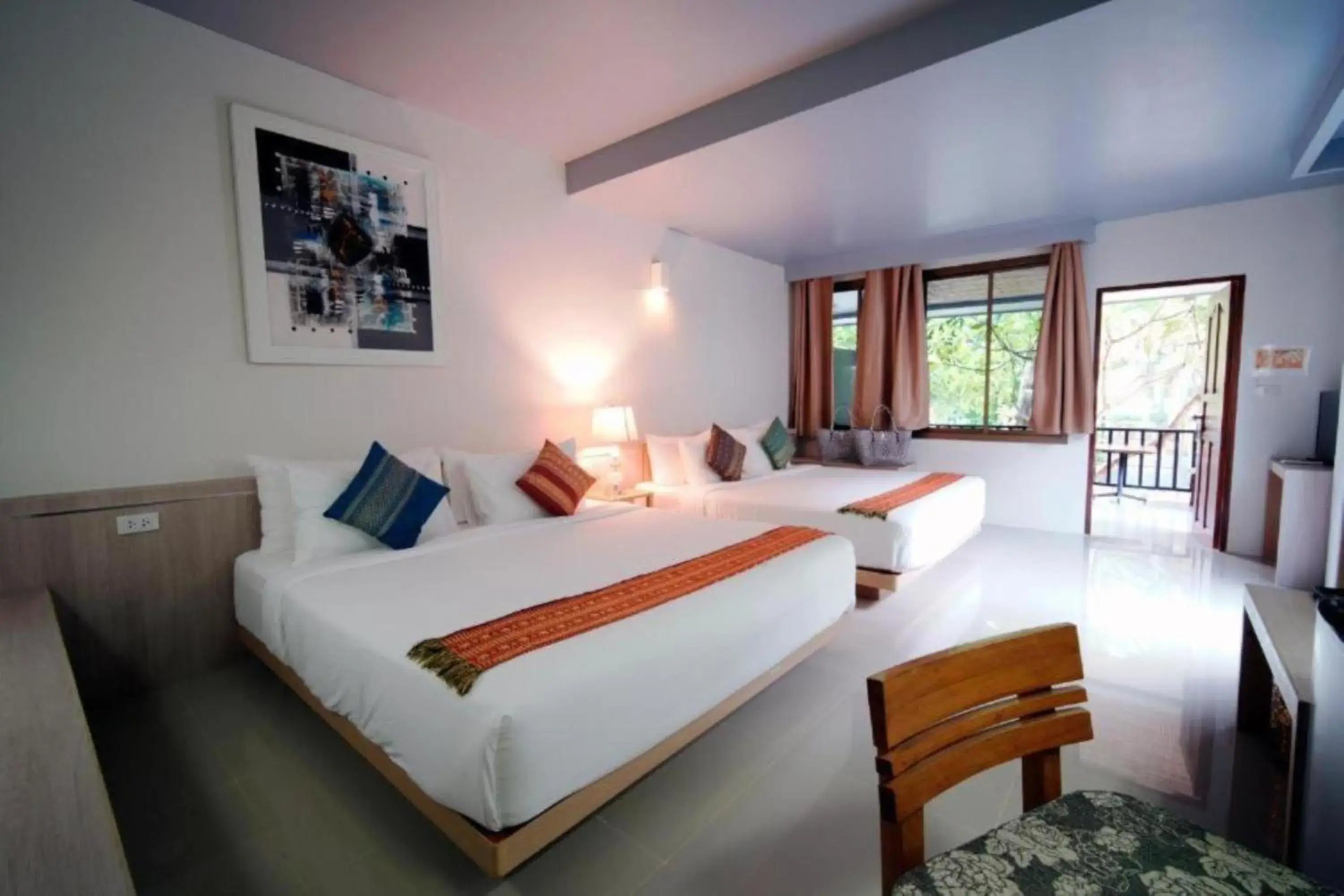 Bed in Villa Cha-Cha Krabi Beachfront Resort Bed in Villa Cha-Cha Krabi Beachfront Resort