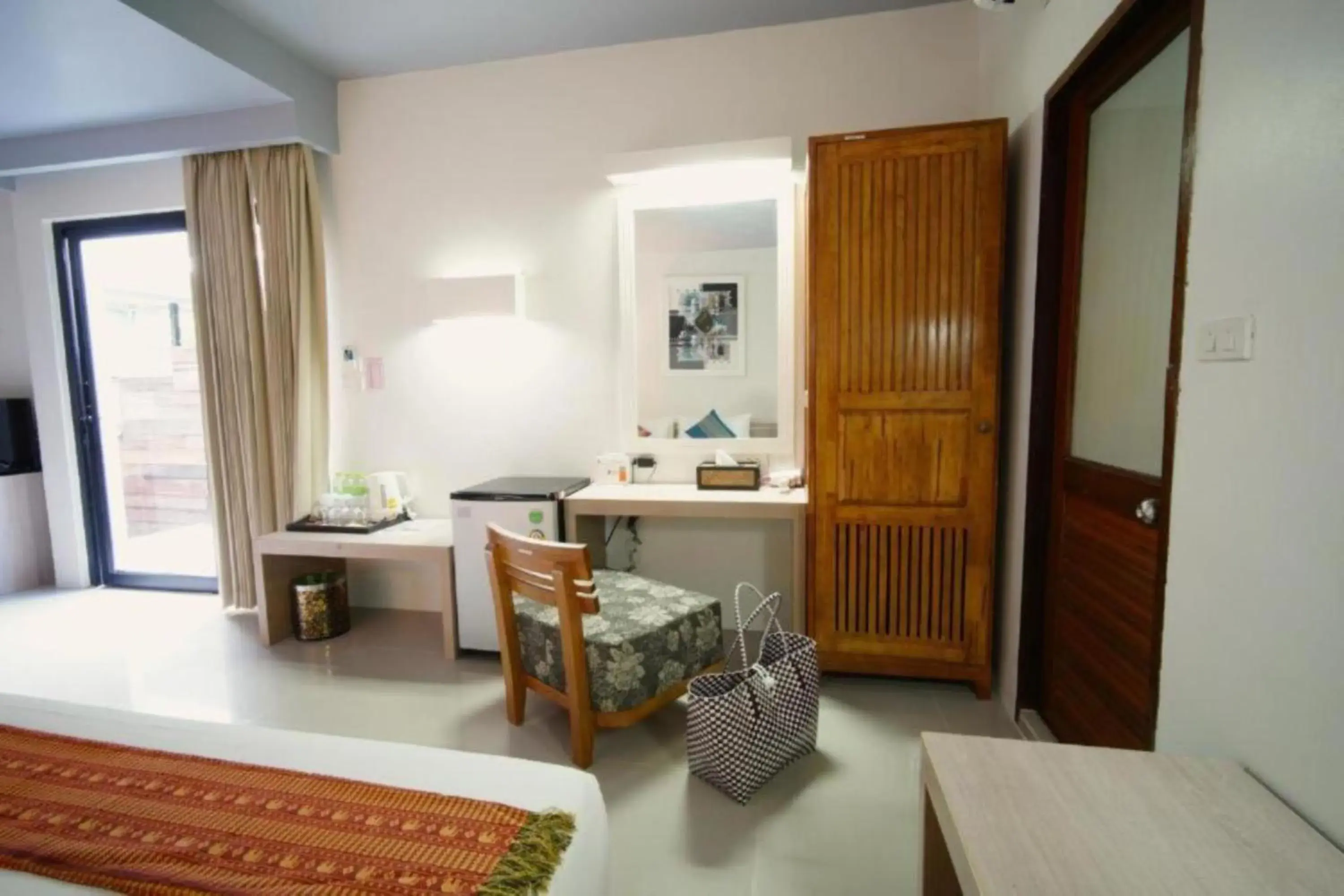 Seating area, Bed in Villa Cha-Cha Krabi Beachfront Resort Seating area, Bed in Villa Cha-Cha Krabi Beachfront Resort