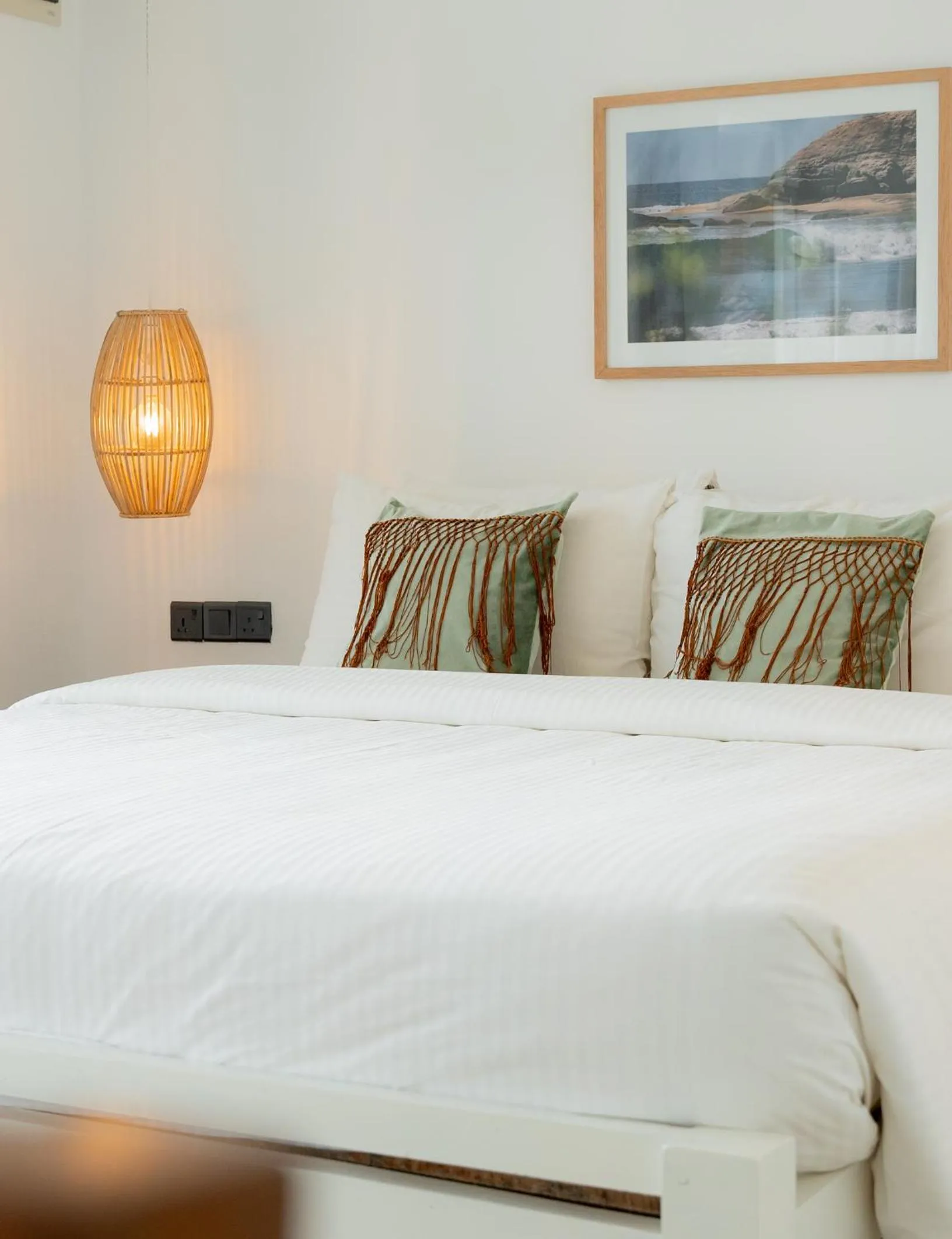 Bed in Lucky's Surf Camp