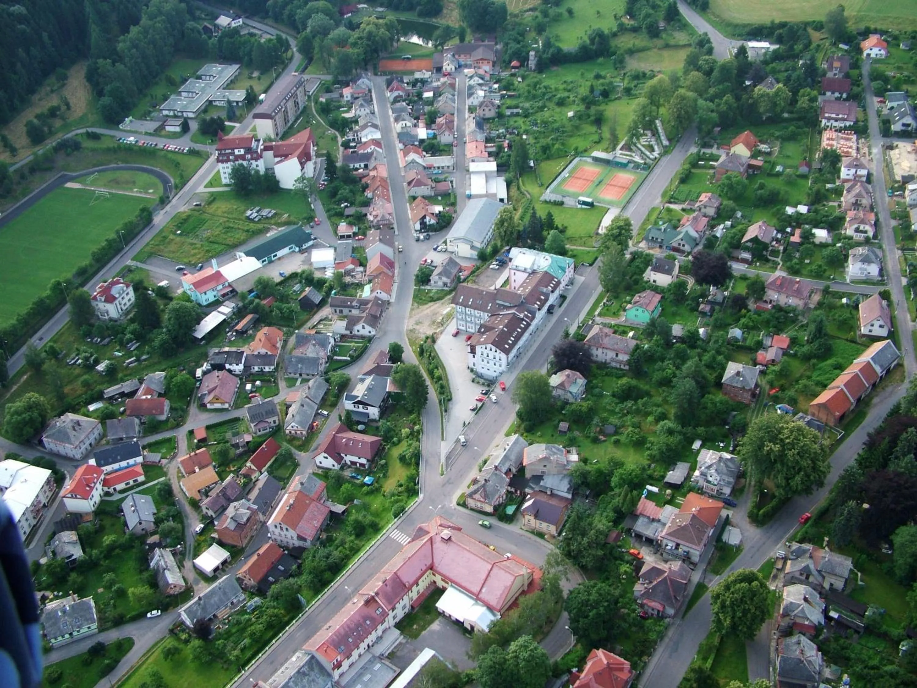Bird's eye view in Hotel Filipinum