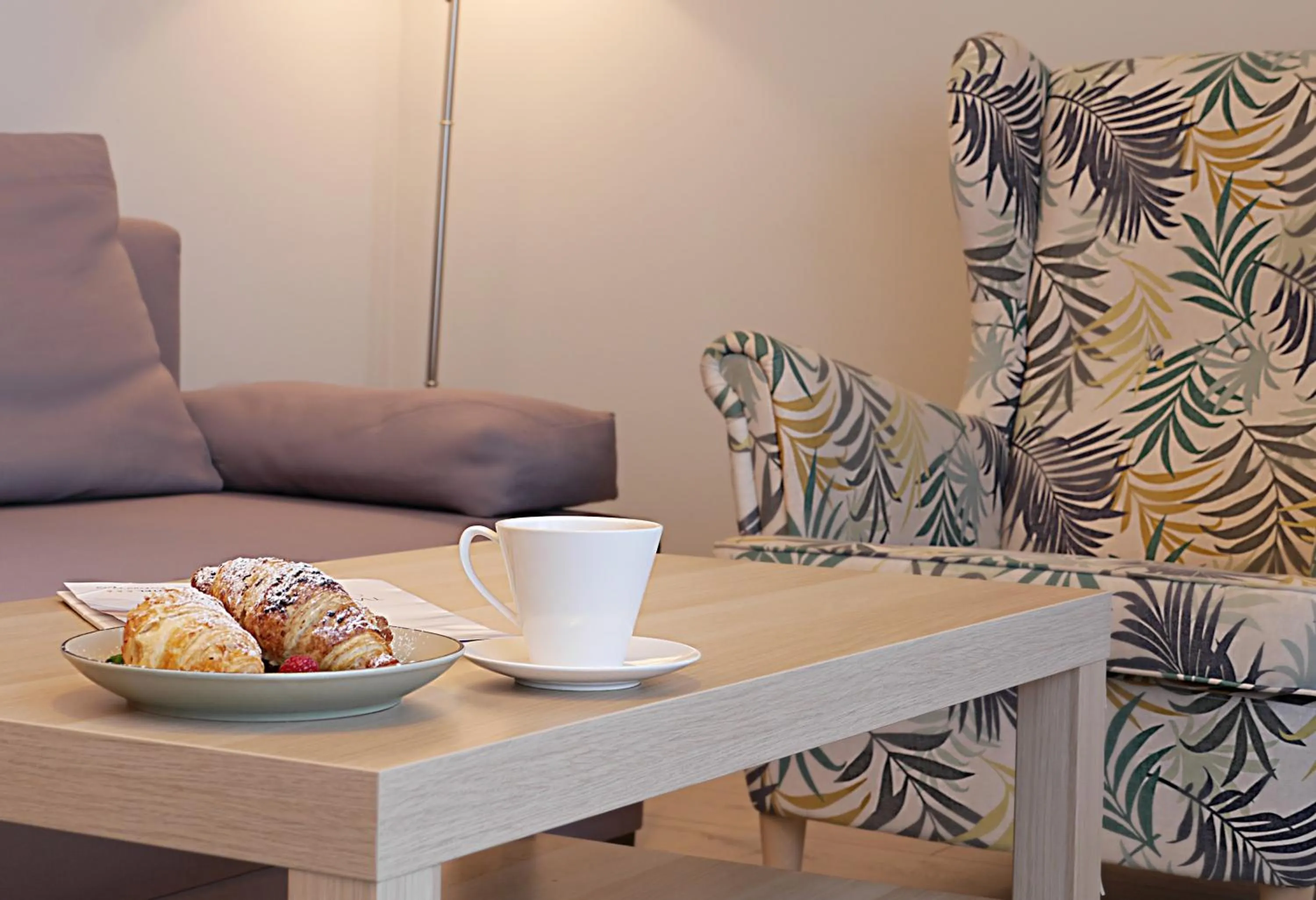 Seating area in Hotel Srebrna Góra