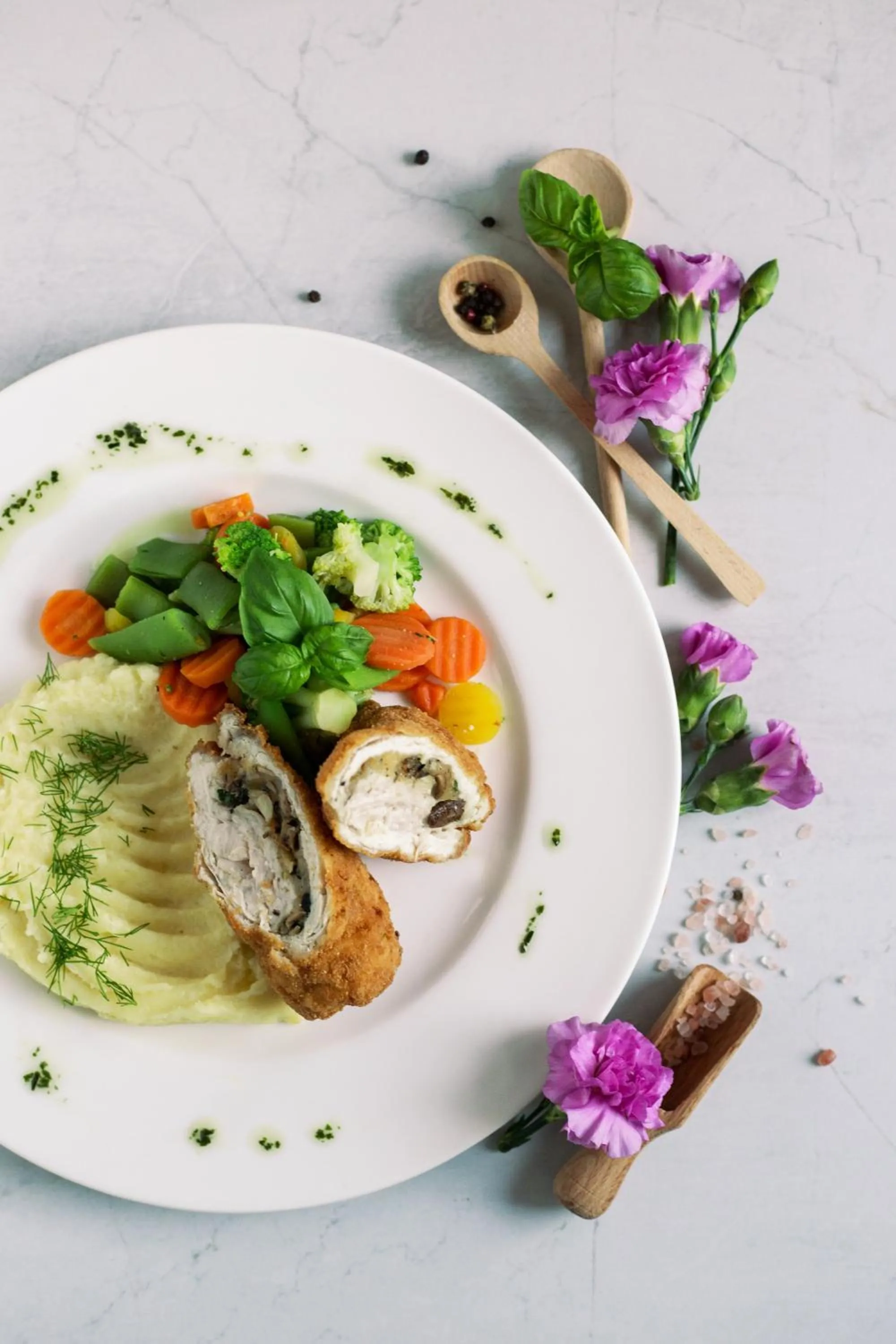 Food close-up in Hotel Srebrna Góra