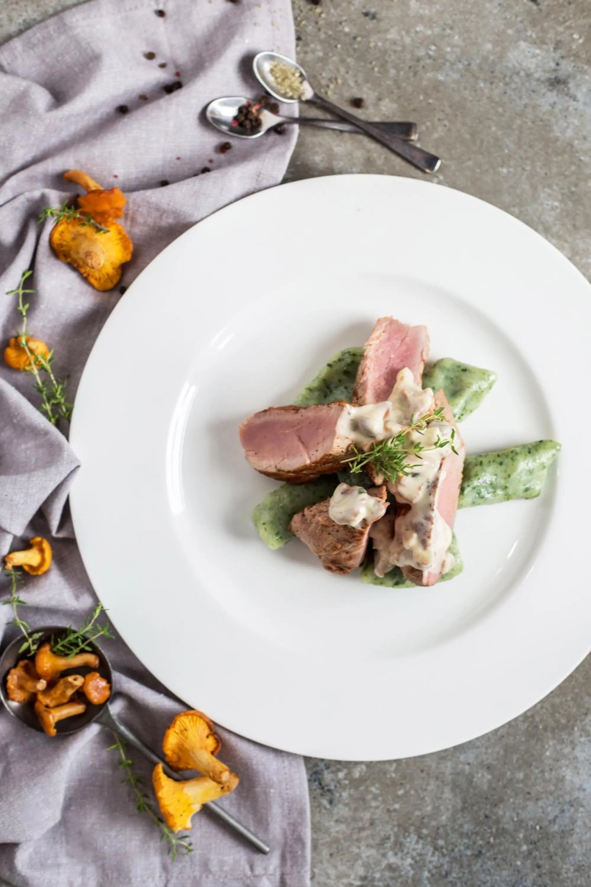 Food close-up in Hotel Srebrna Góra