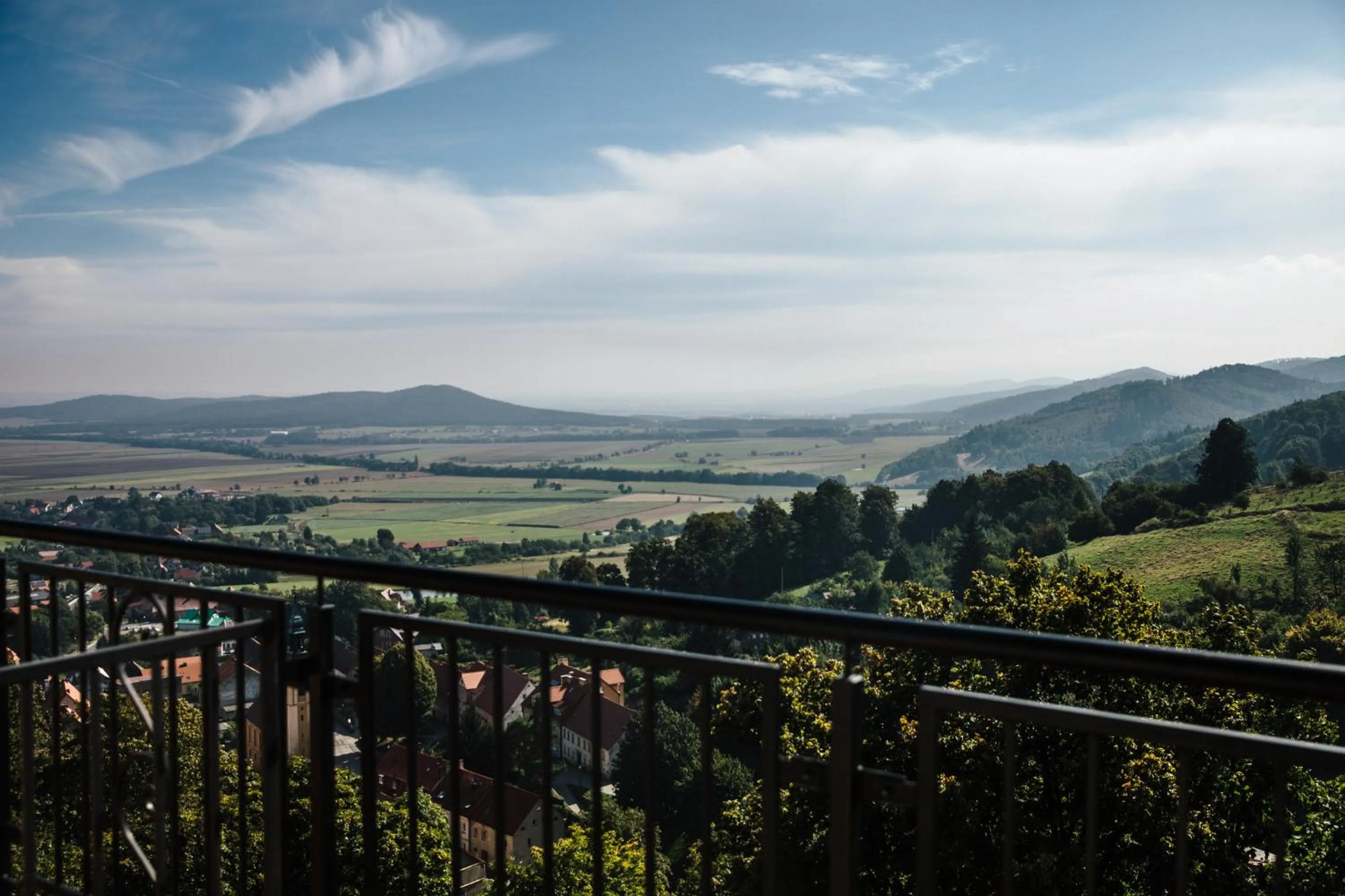 Natural landscape in Hotel Srebrna Góra