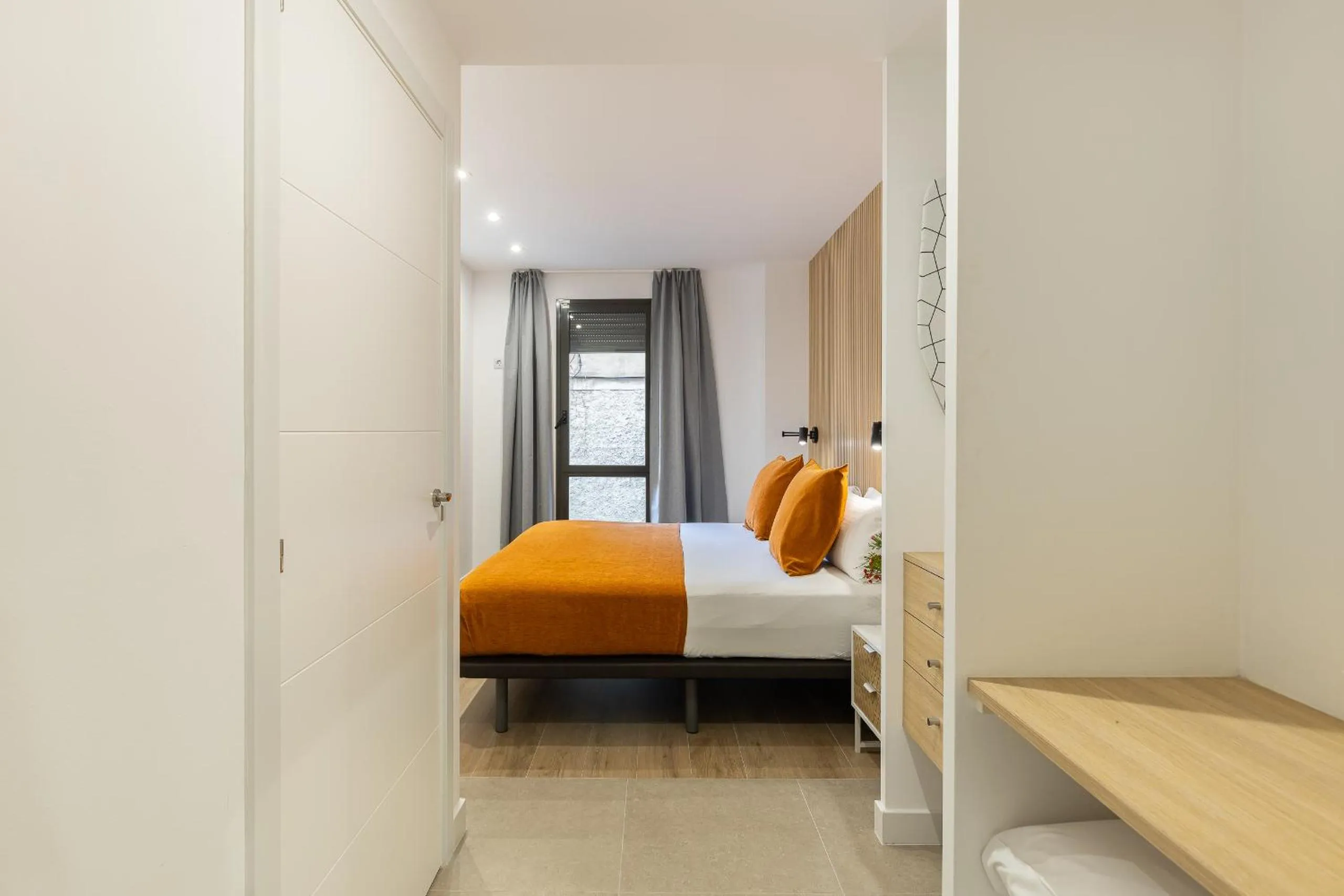 Bedroom, Bed in Cosmo Apartments Consell de Cent - Plaza Universitat