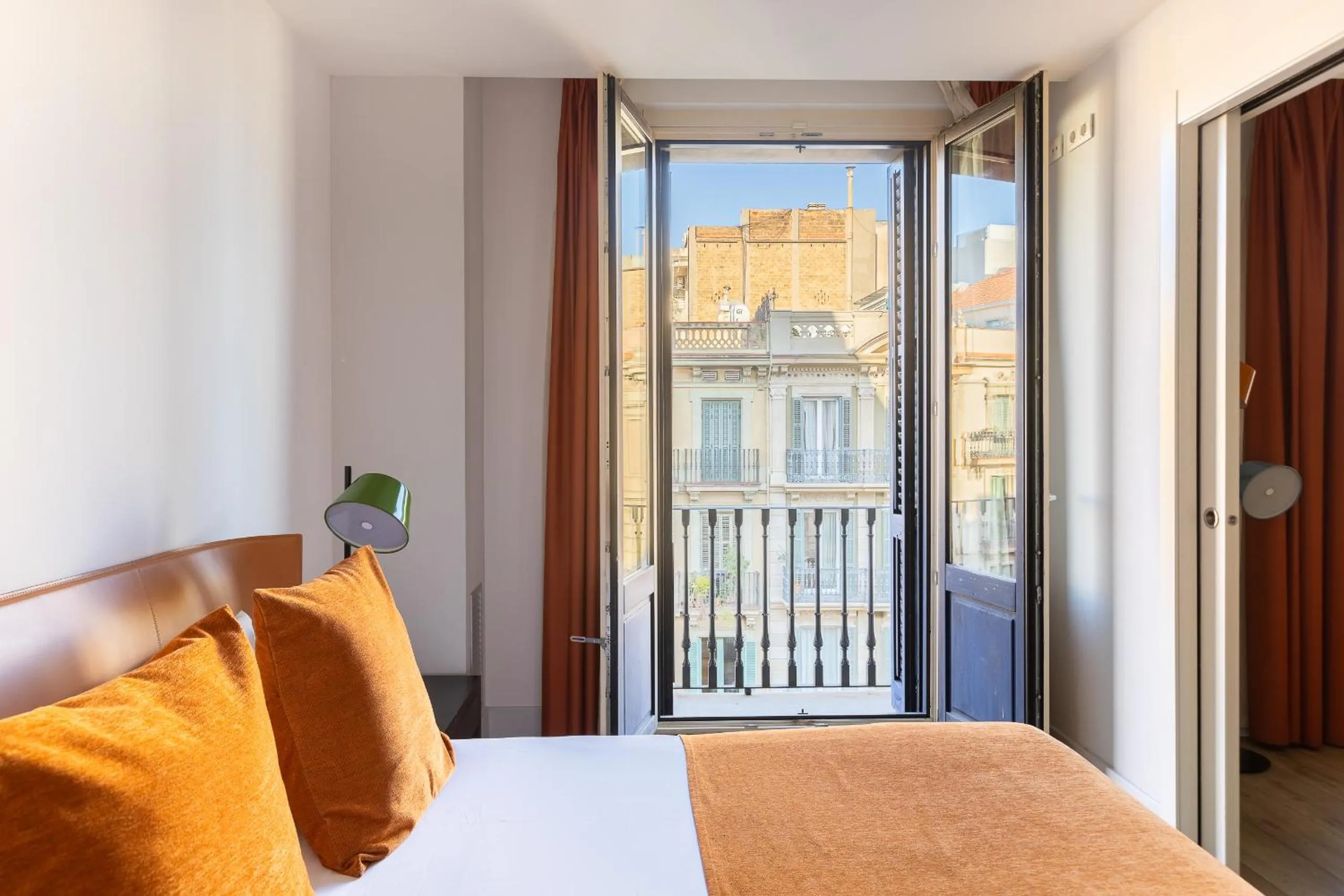 View (from property/room), Bed in Cosmo Apartments Passeig de Gràcia