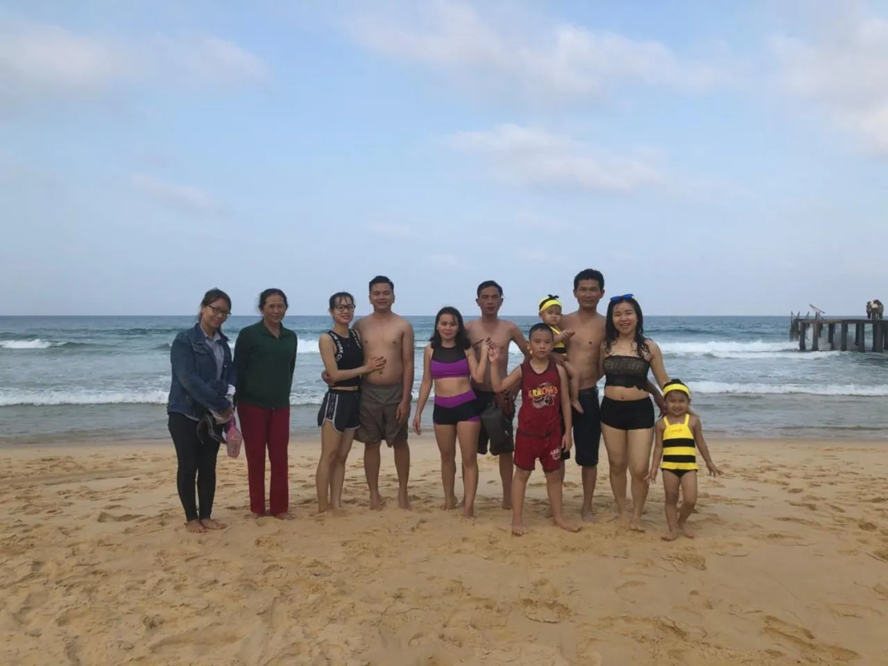 Beach in Anh Quân Hotel