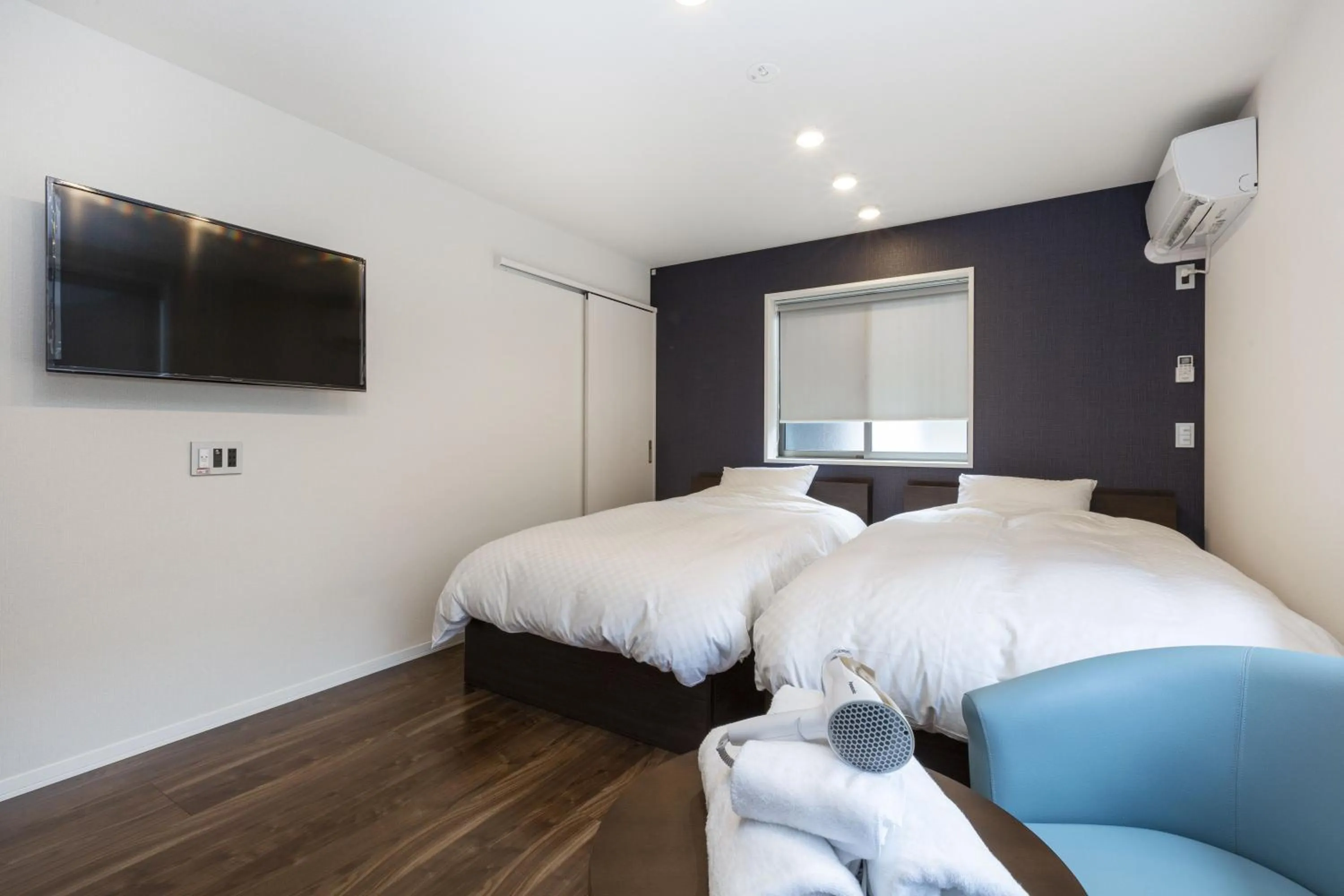 Bed in Kyo no yado en