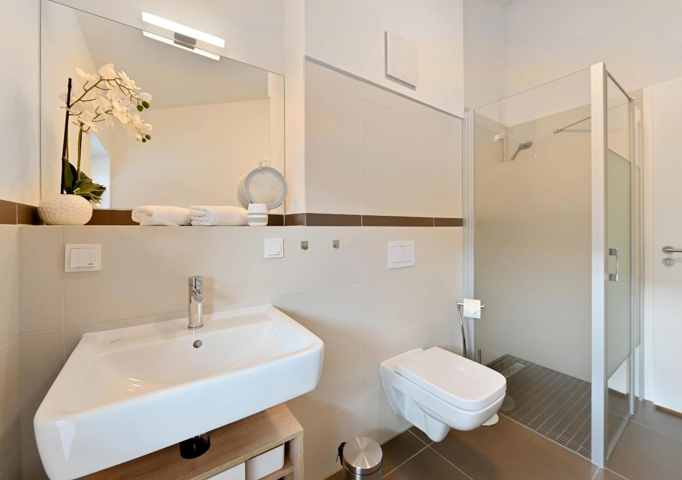 Shower in Heimathafen am Boddenmarkt
