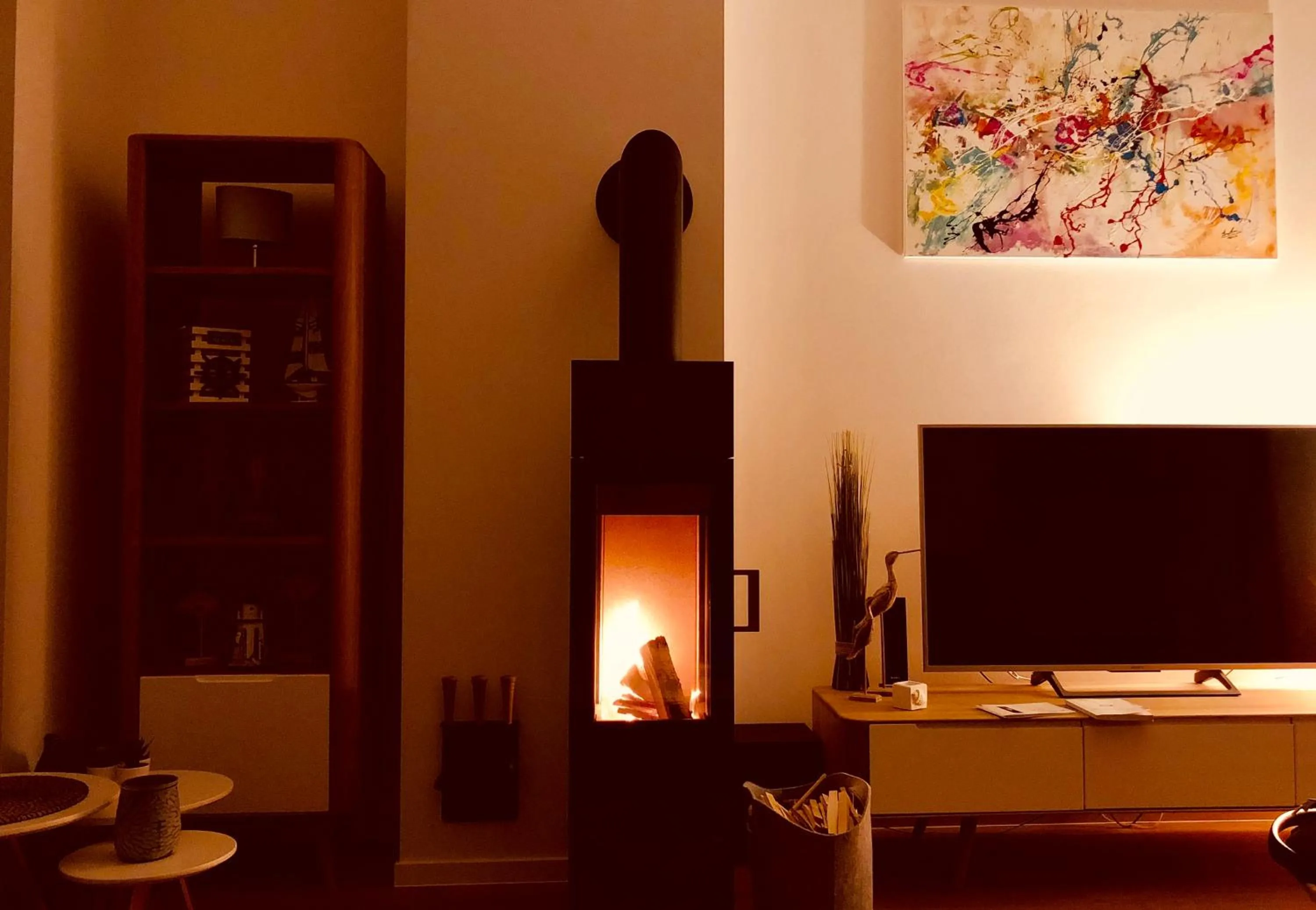 Living room in Heimathafen am Boddenmarkt
