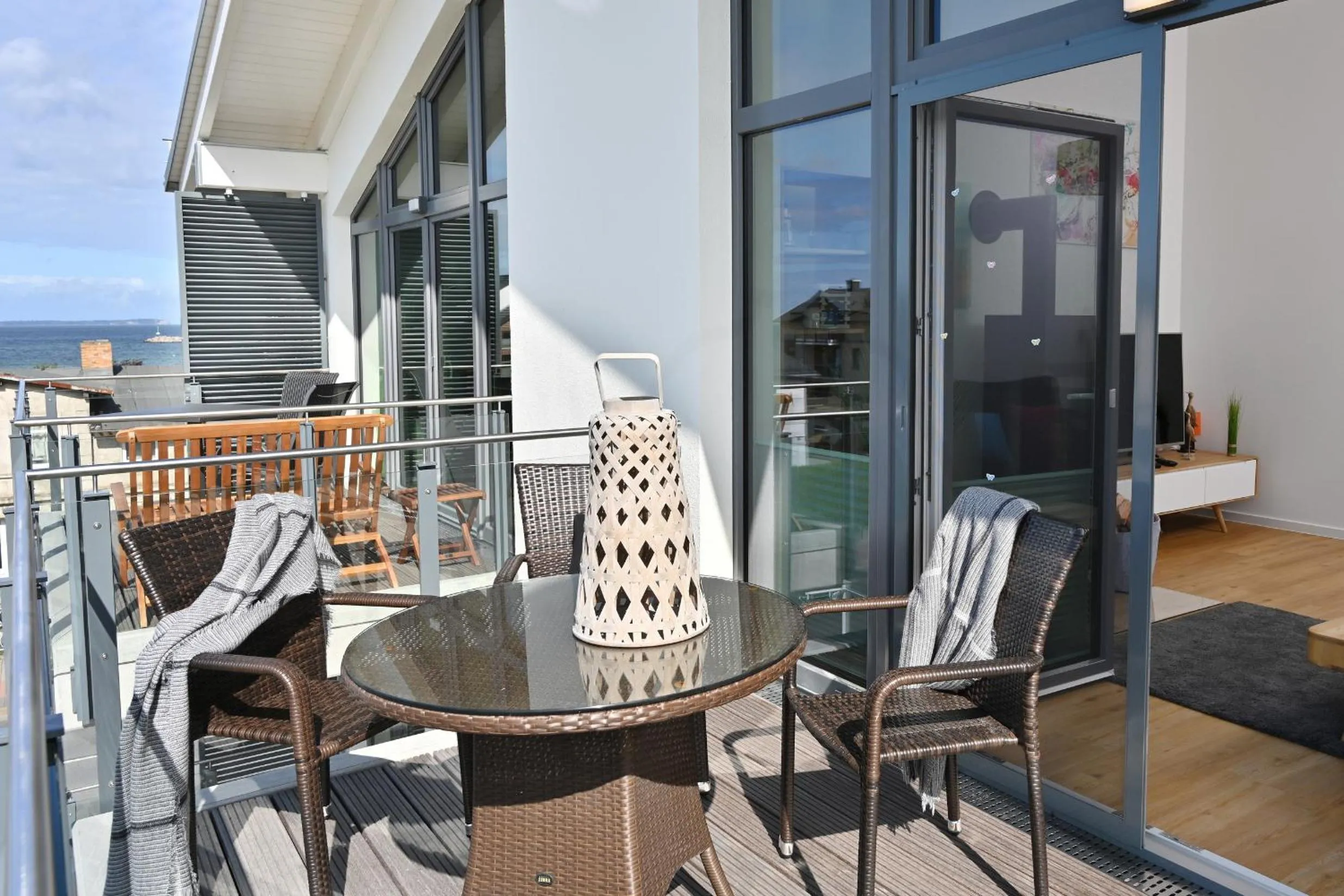 Balcony/Terrace in Heimathafen am Boddenmarkt