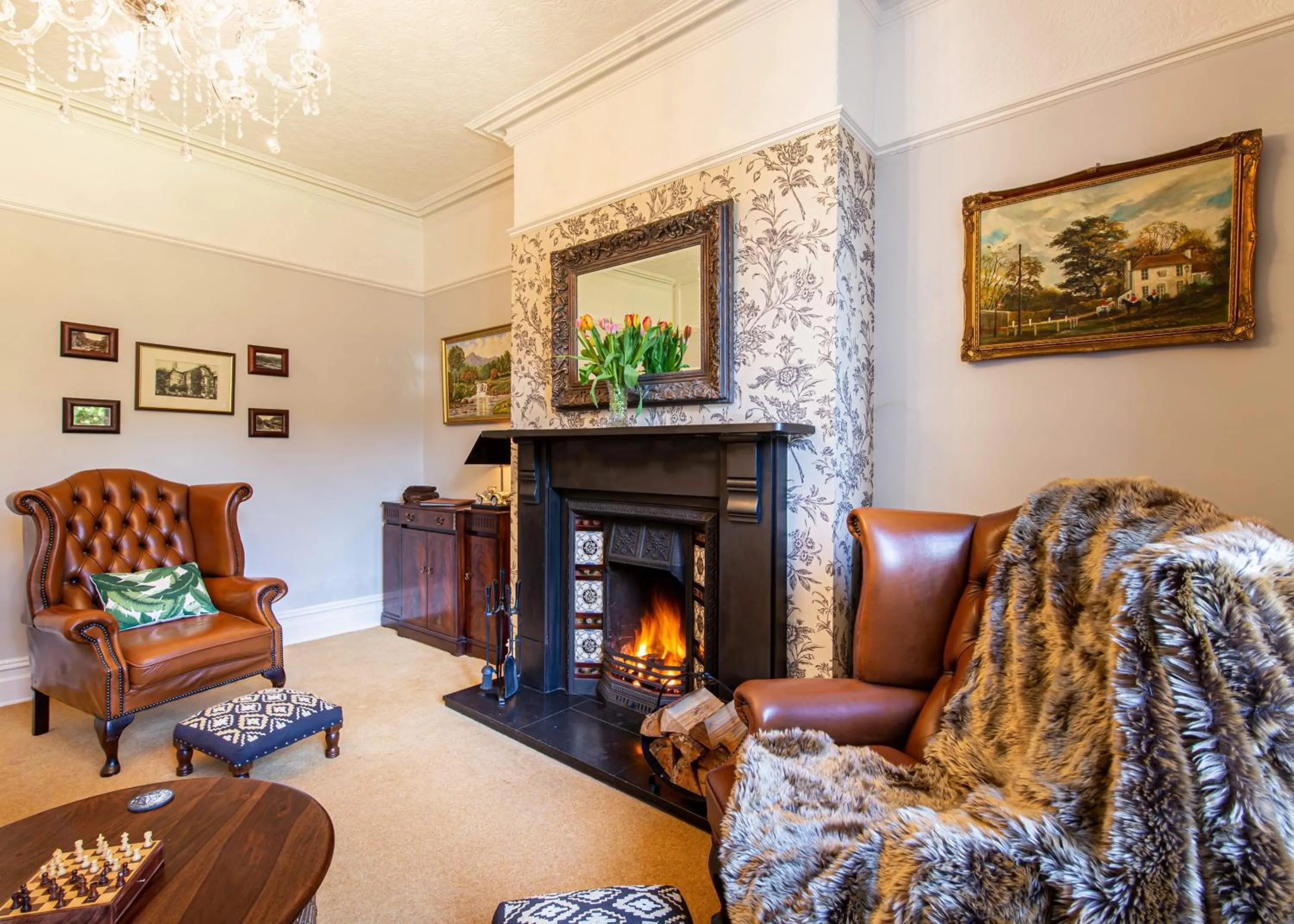 Communal lounge/ TV room in Afon View