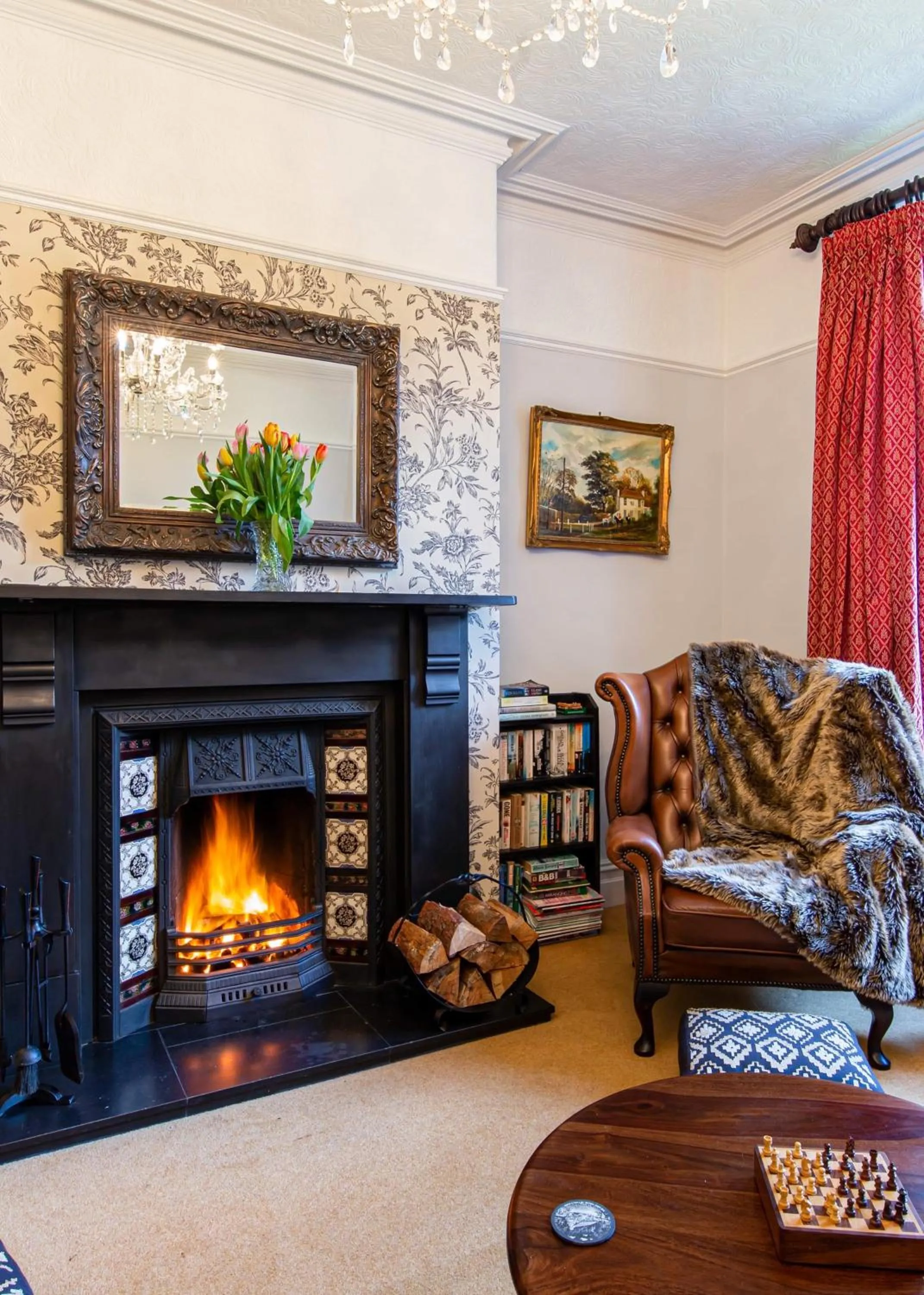 Communal lounge/ TV room in Afon View