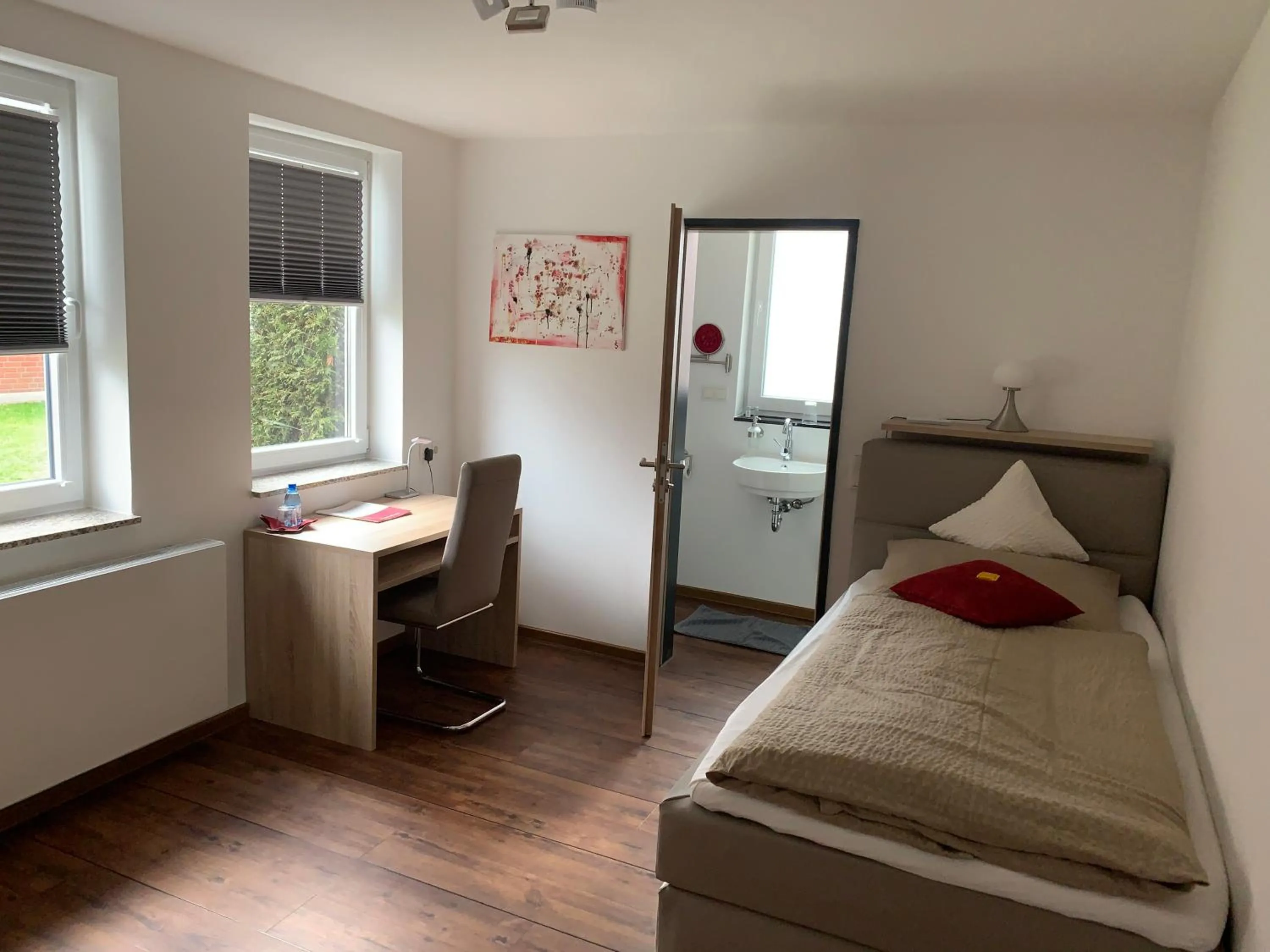 Photo of the whole room, Bed in Hotel Stegmann's Hof