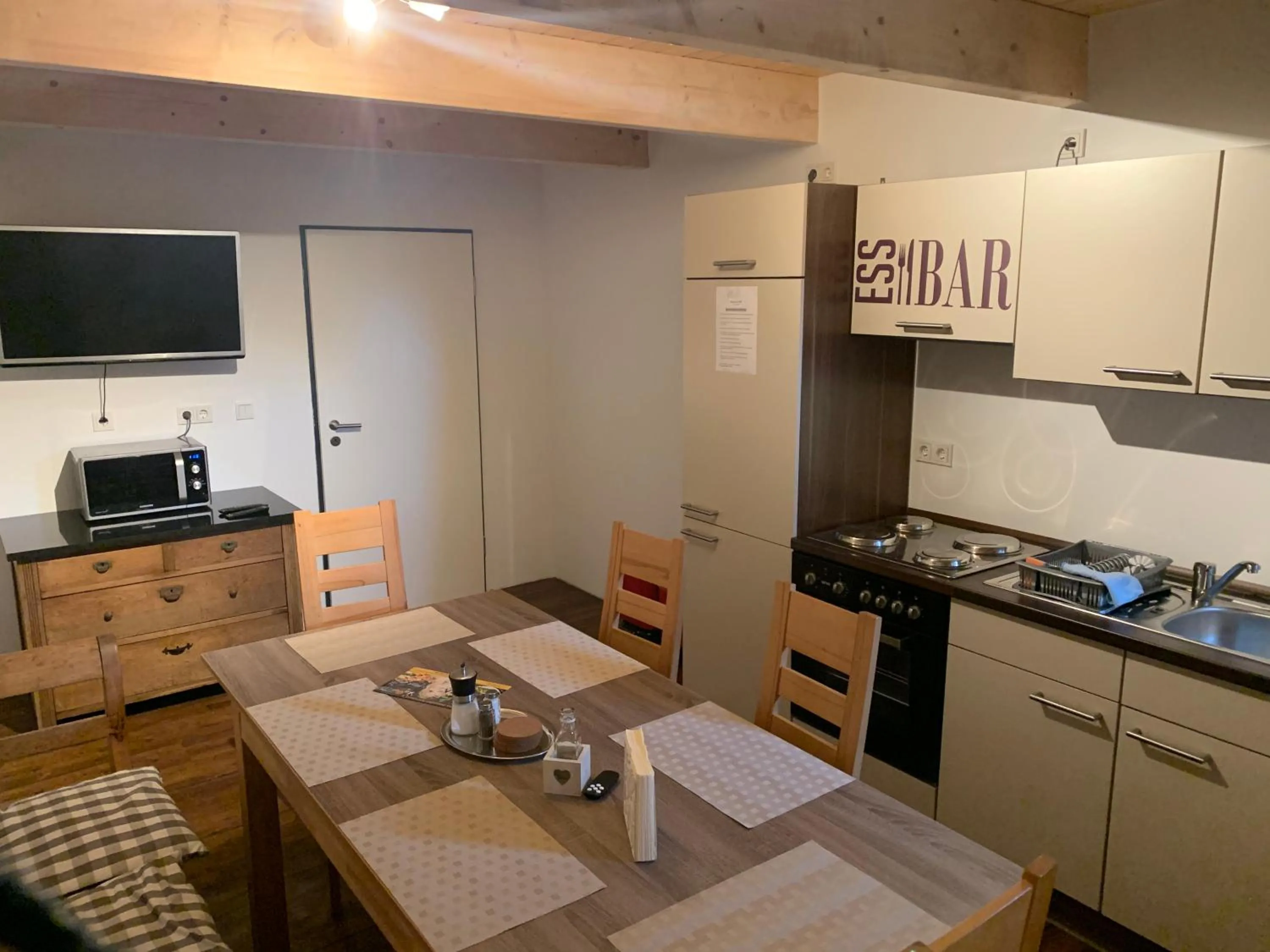 Kitchen or kitchenette in Hotel Stegmann's Hof