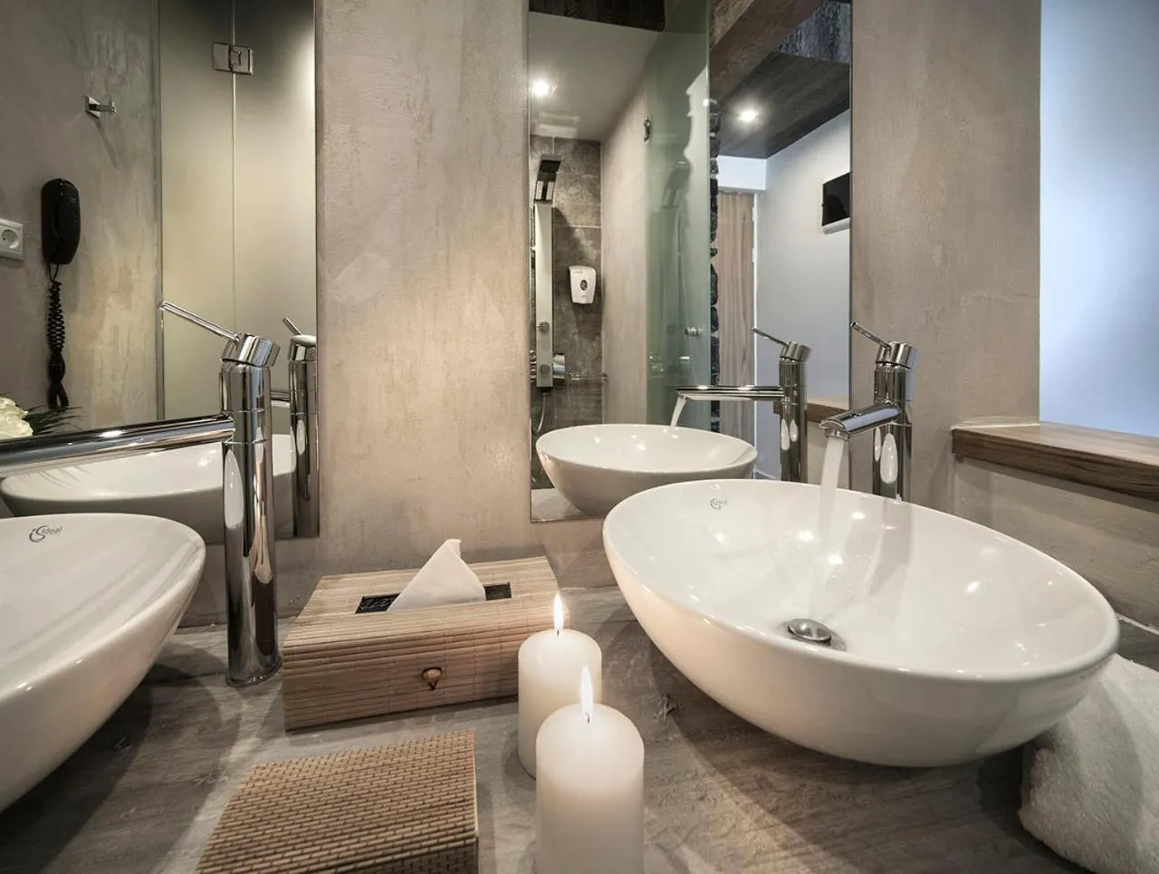 Bathroom in Elounda Orama