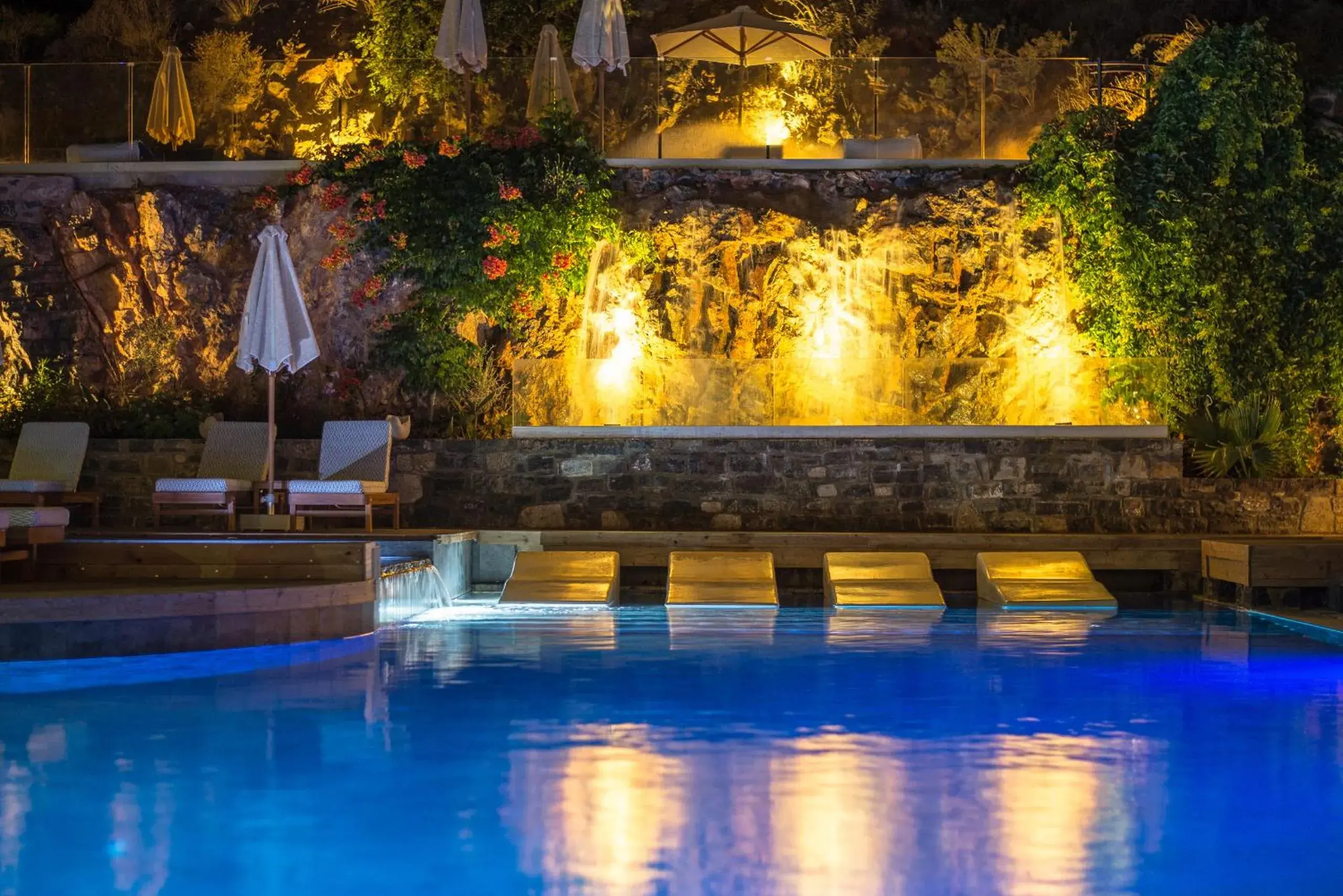 Swimming pool in Elounda Orama Swimming pool in Elounda Orama