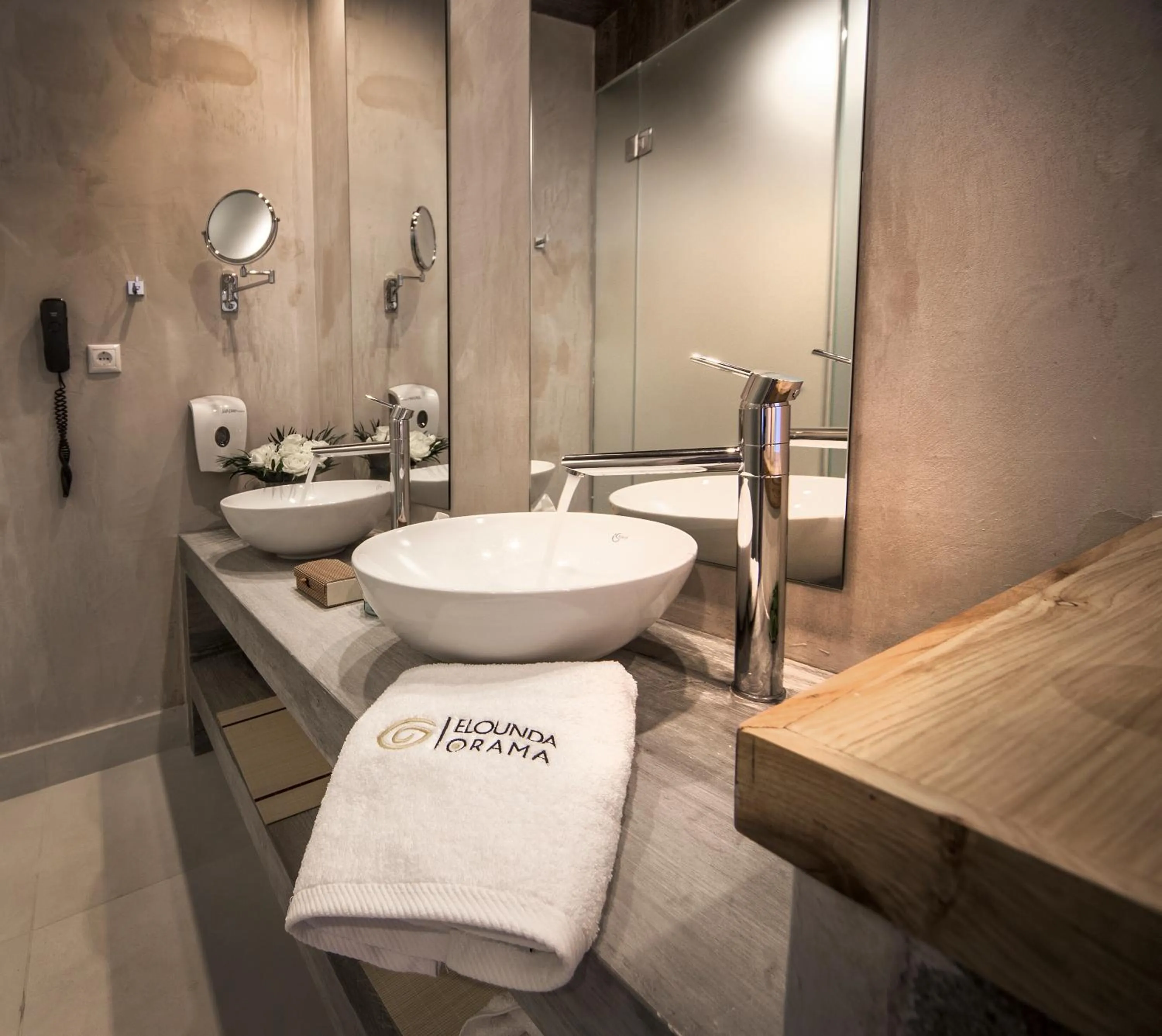 Bathroom in Elounda Orama