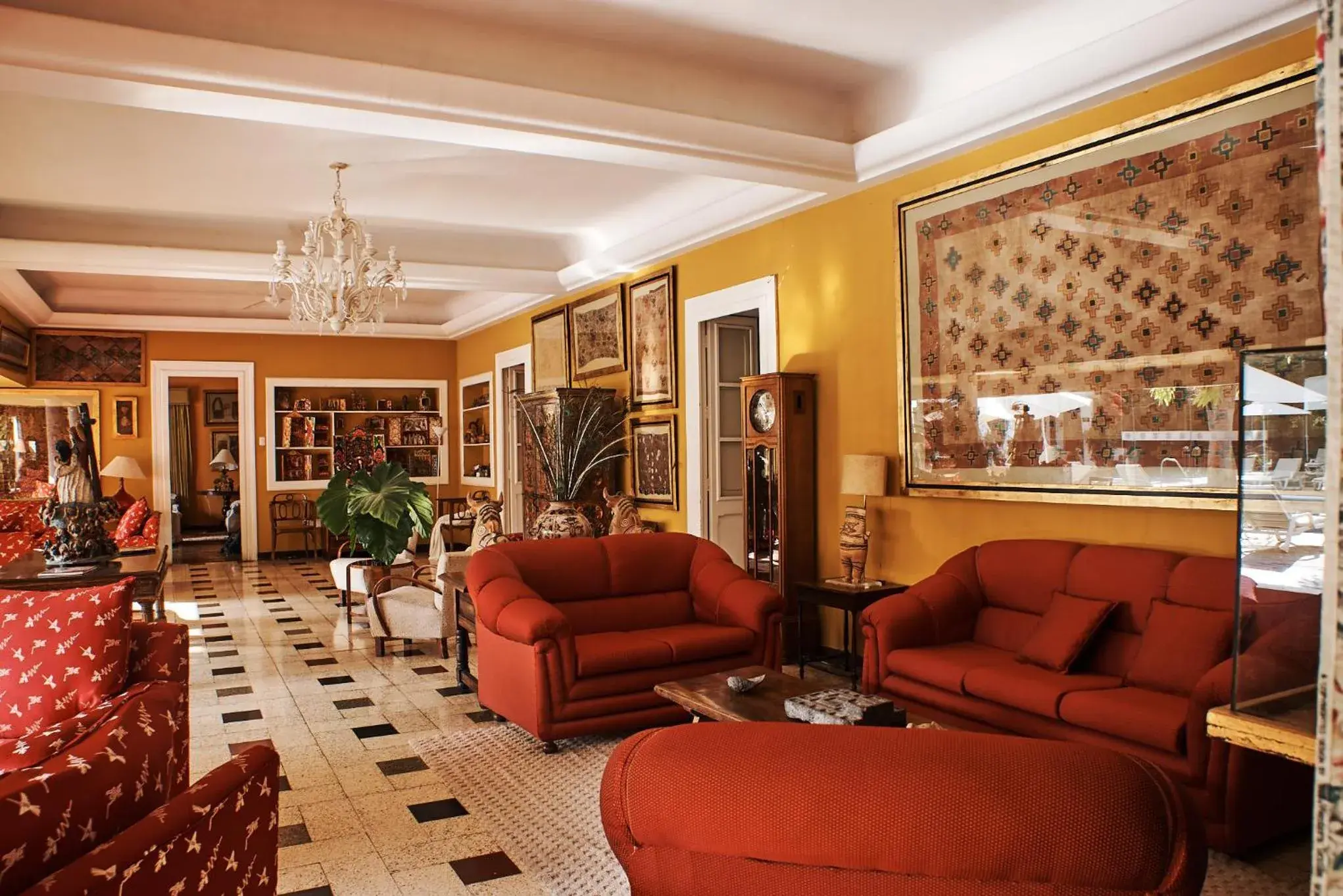 Living room in Hotel Majoro Living room in Hotel Majoro