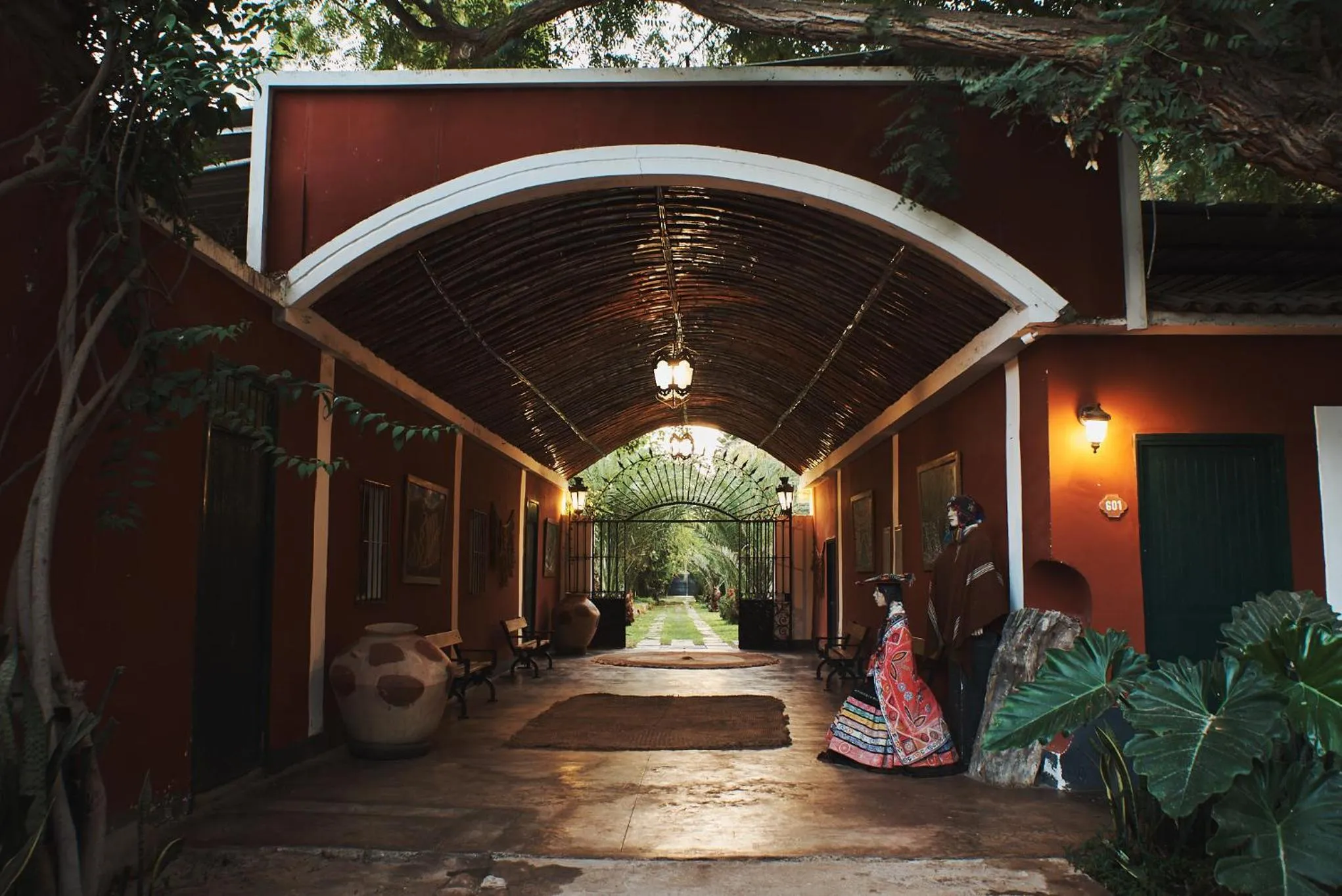 Patio in Hotel Majoro