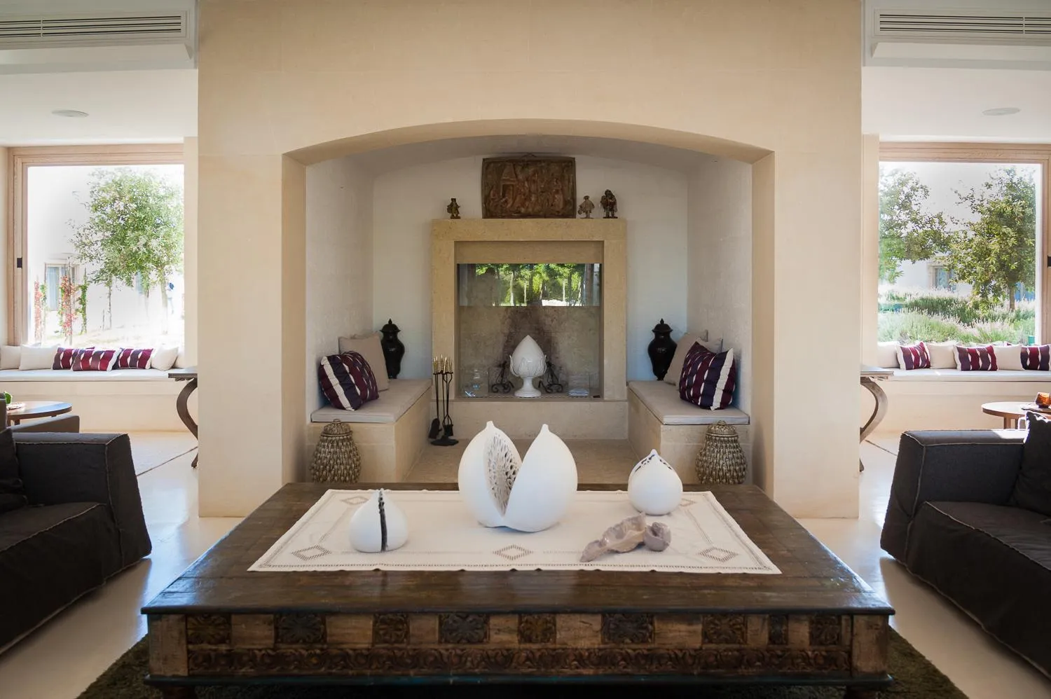 Communal lounge/ TV room in Furnirussi Tenuta