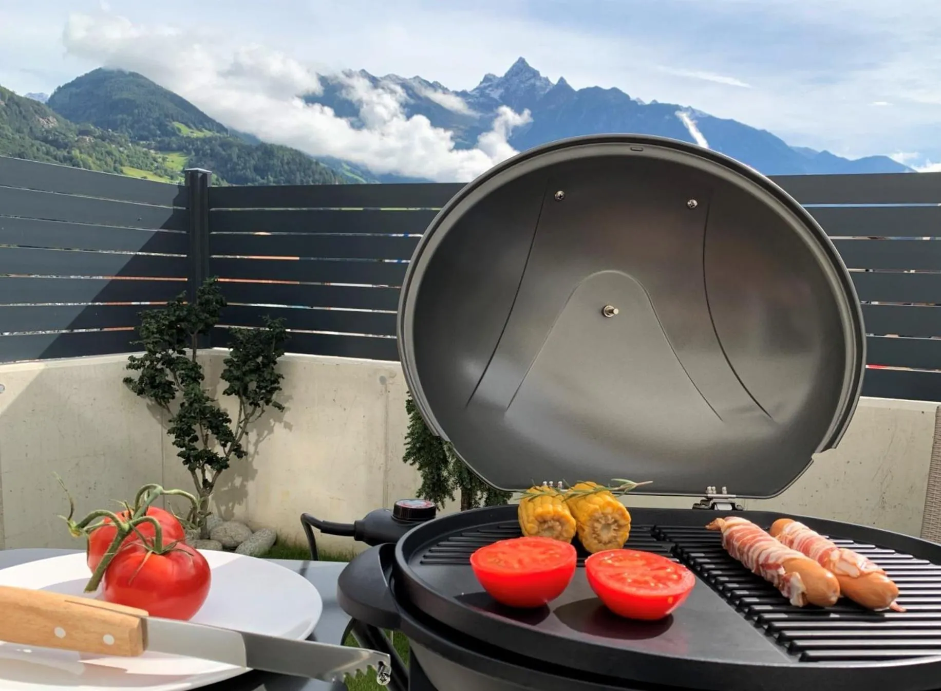 Natural landscape in Easy Living Apartment Ötztal