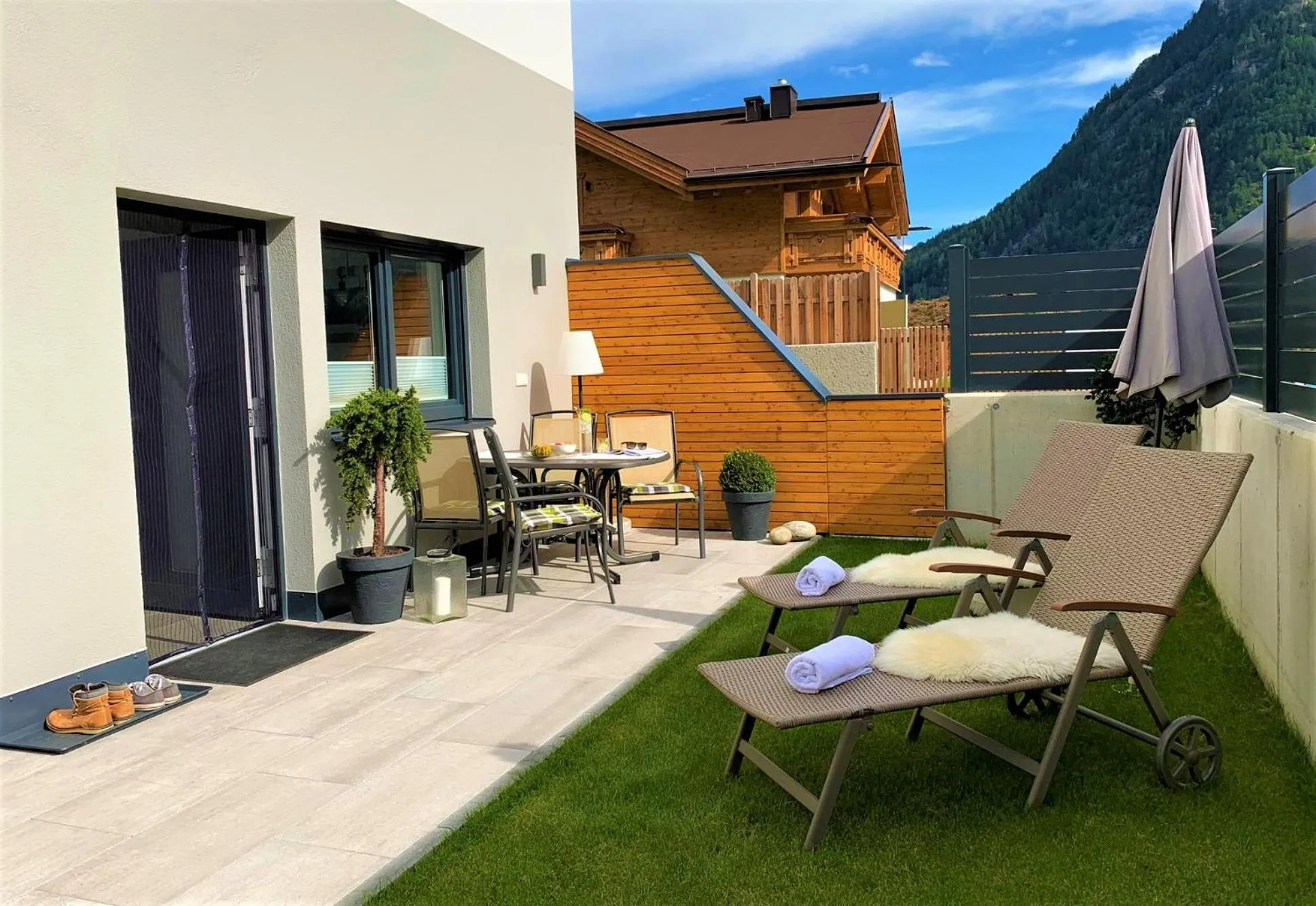BBQ facilities in Easy Living Apartment Ötztal