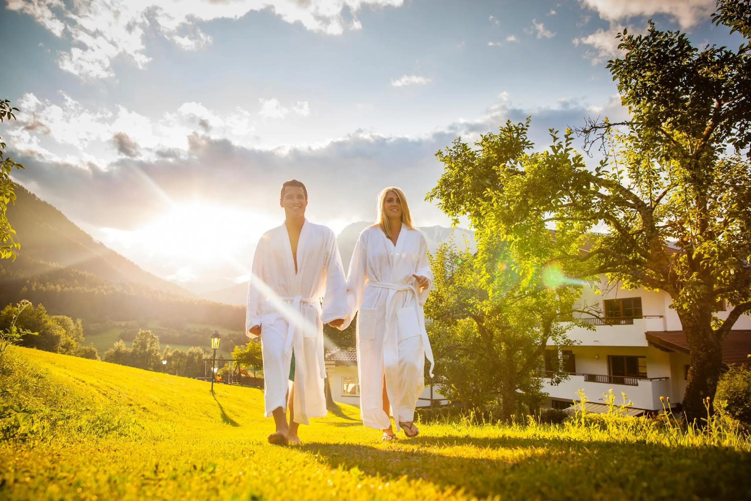 People in Easy Living Apartment Ötztal