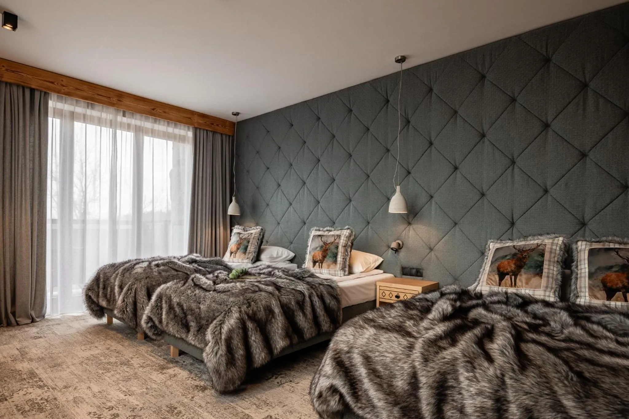 Bed in Hotel Litworowy Staw