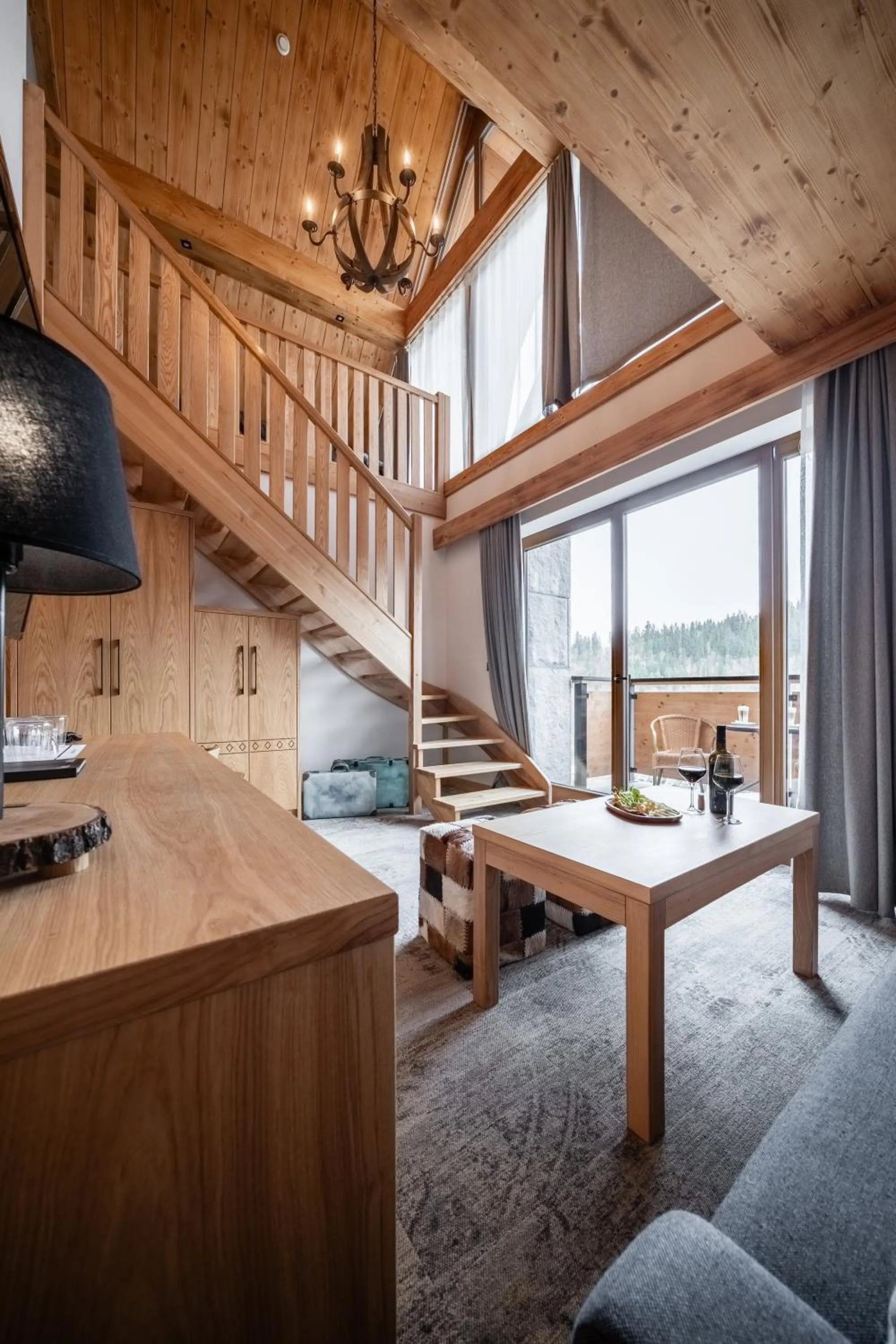 Living room in Hotel Litworowy Staw