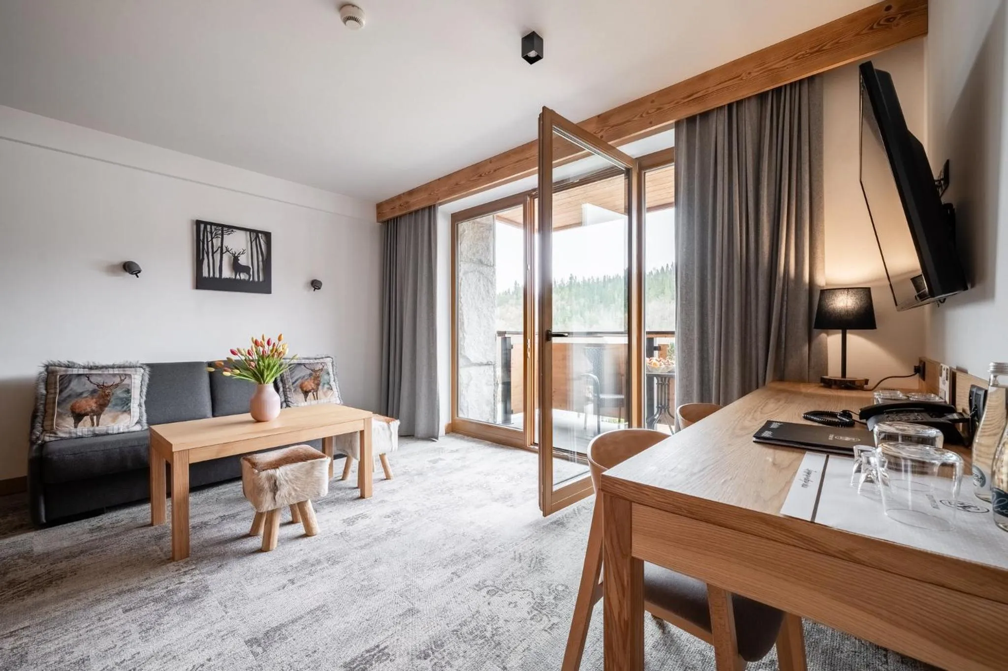 Living room in Hotel Litworowy Staw